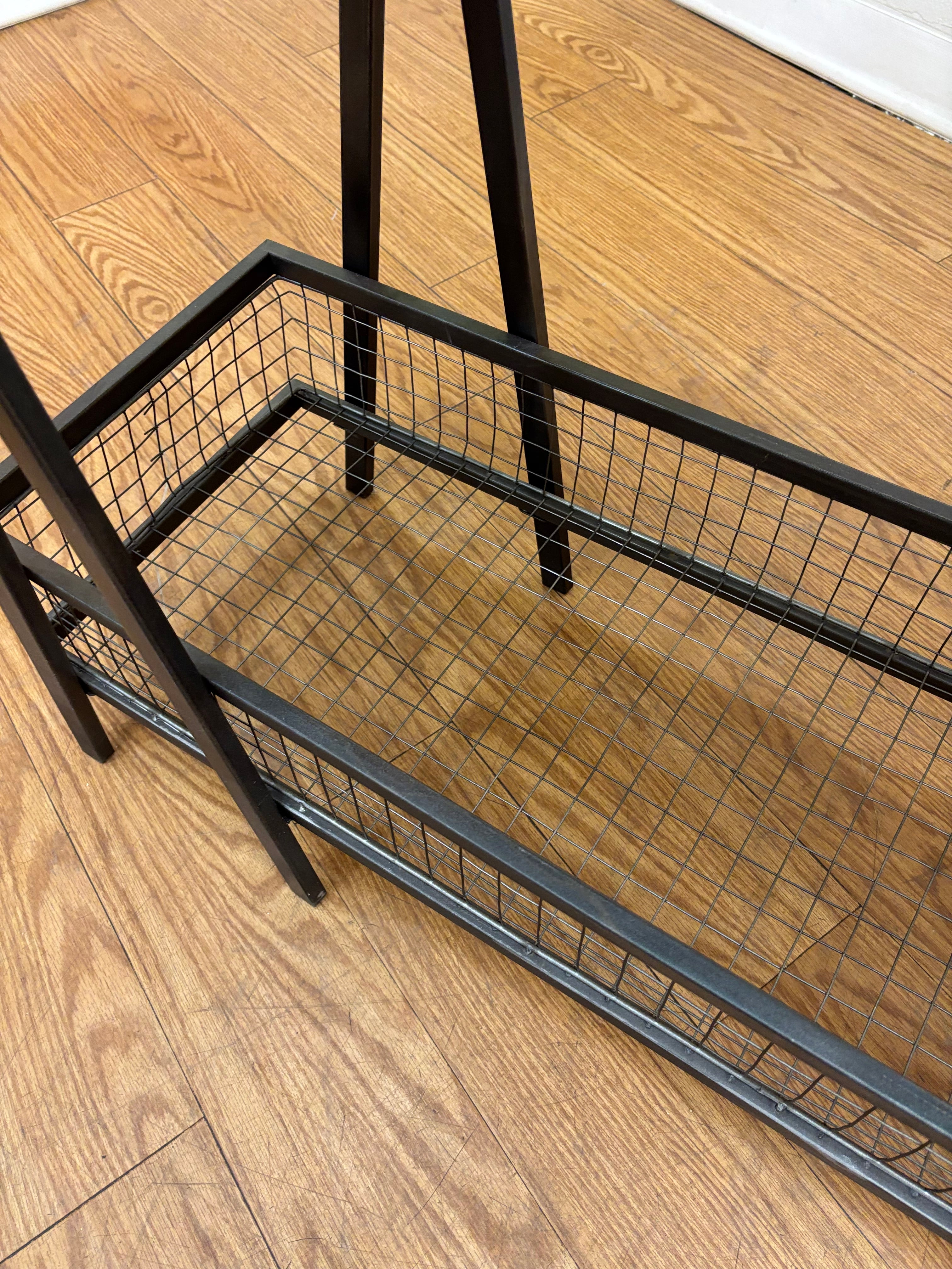 Grey Console Table (2 available)