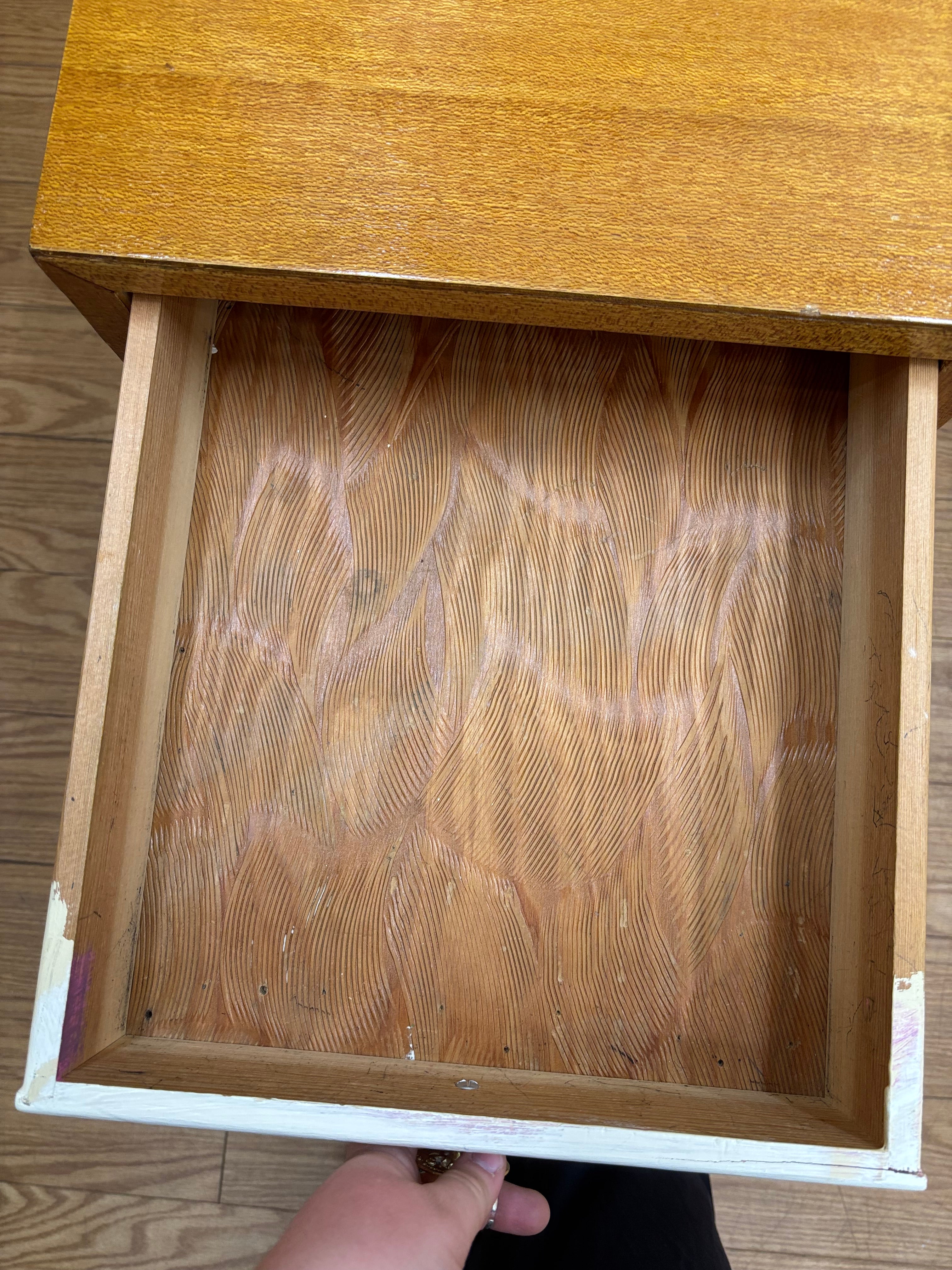 Wood Nightstand