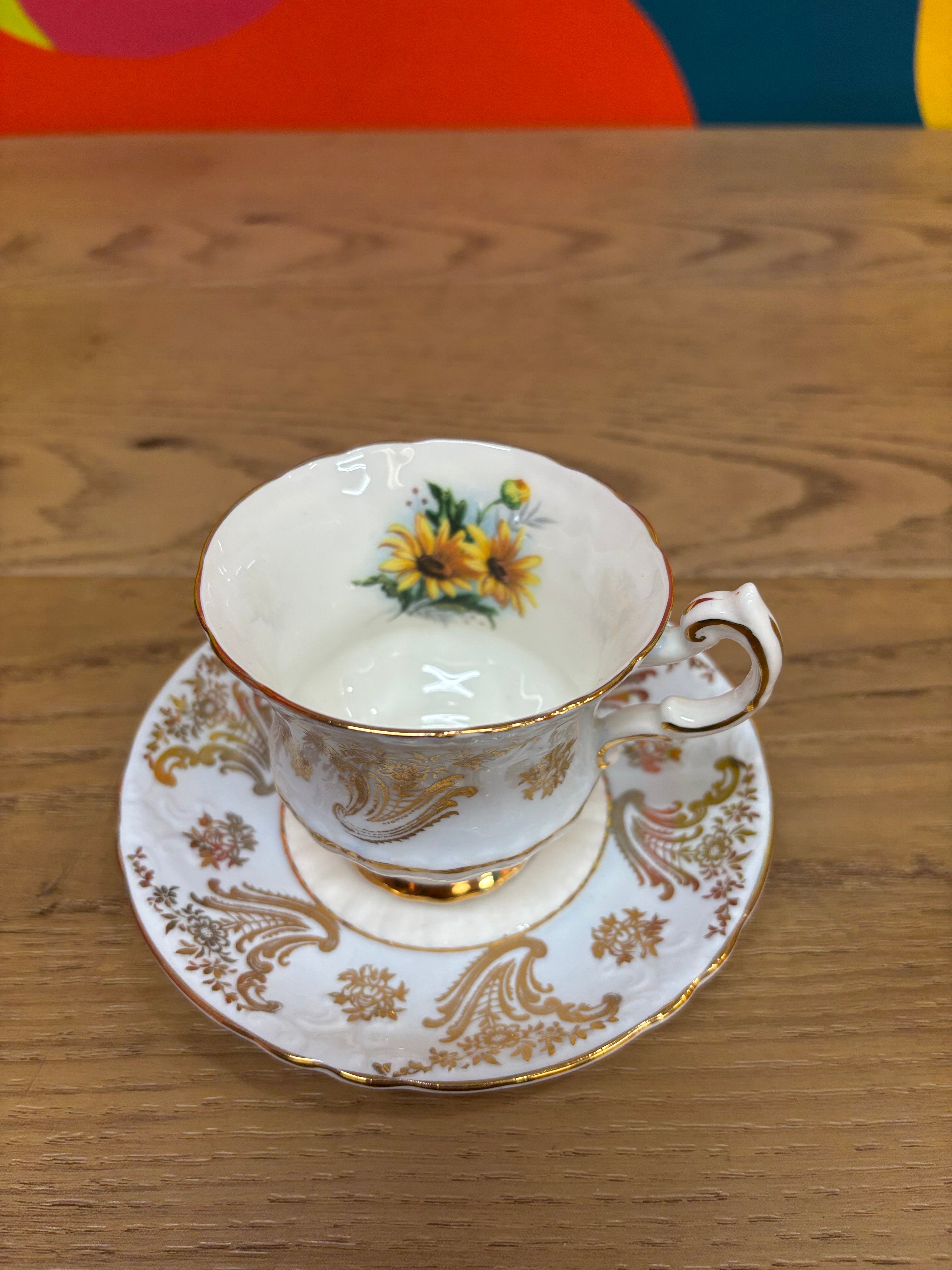 Pale Blue Paragon Teacup & Saucer