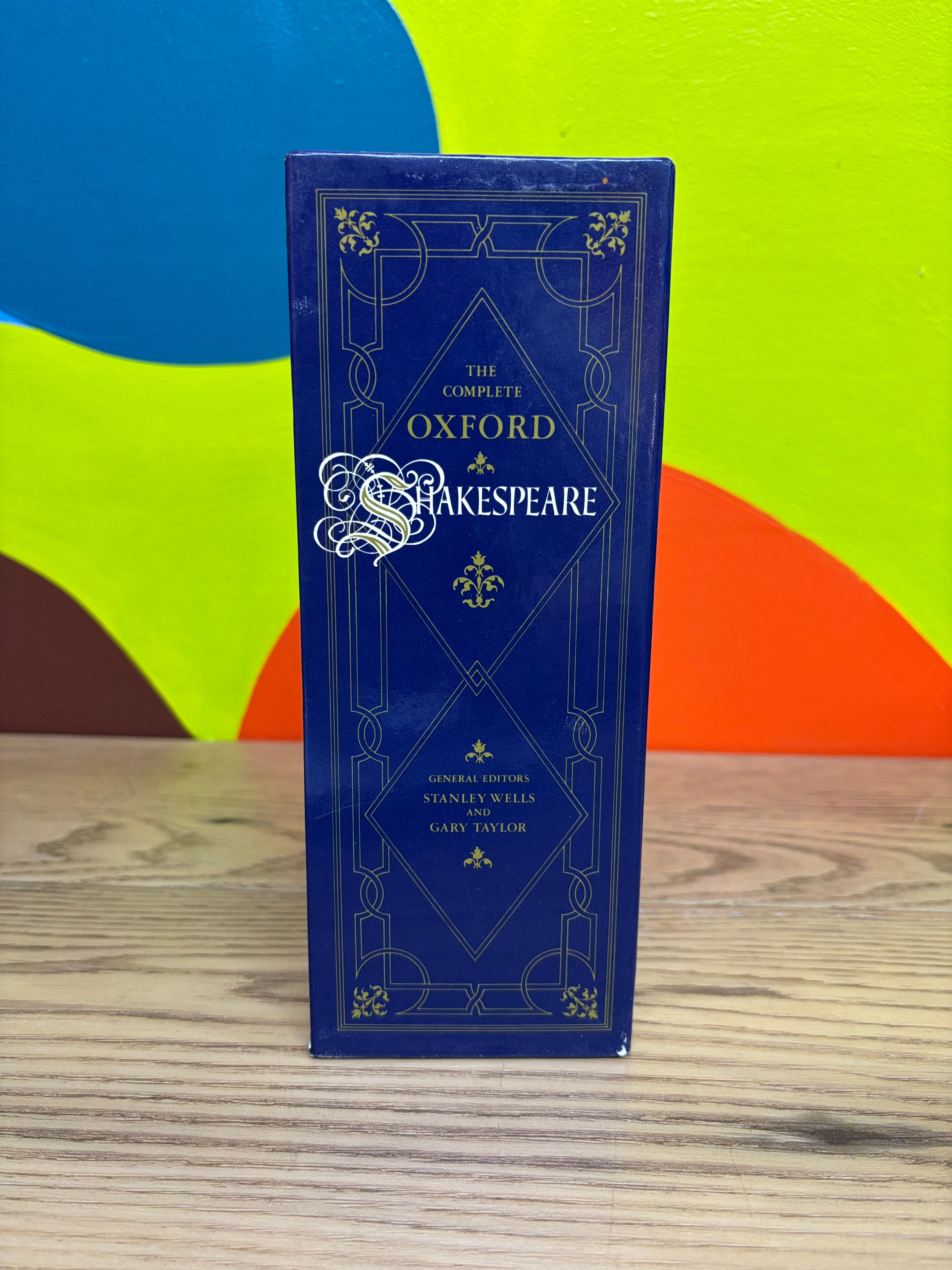 Complete Oxford Three Volume Box Set of Shakespeare