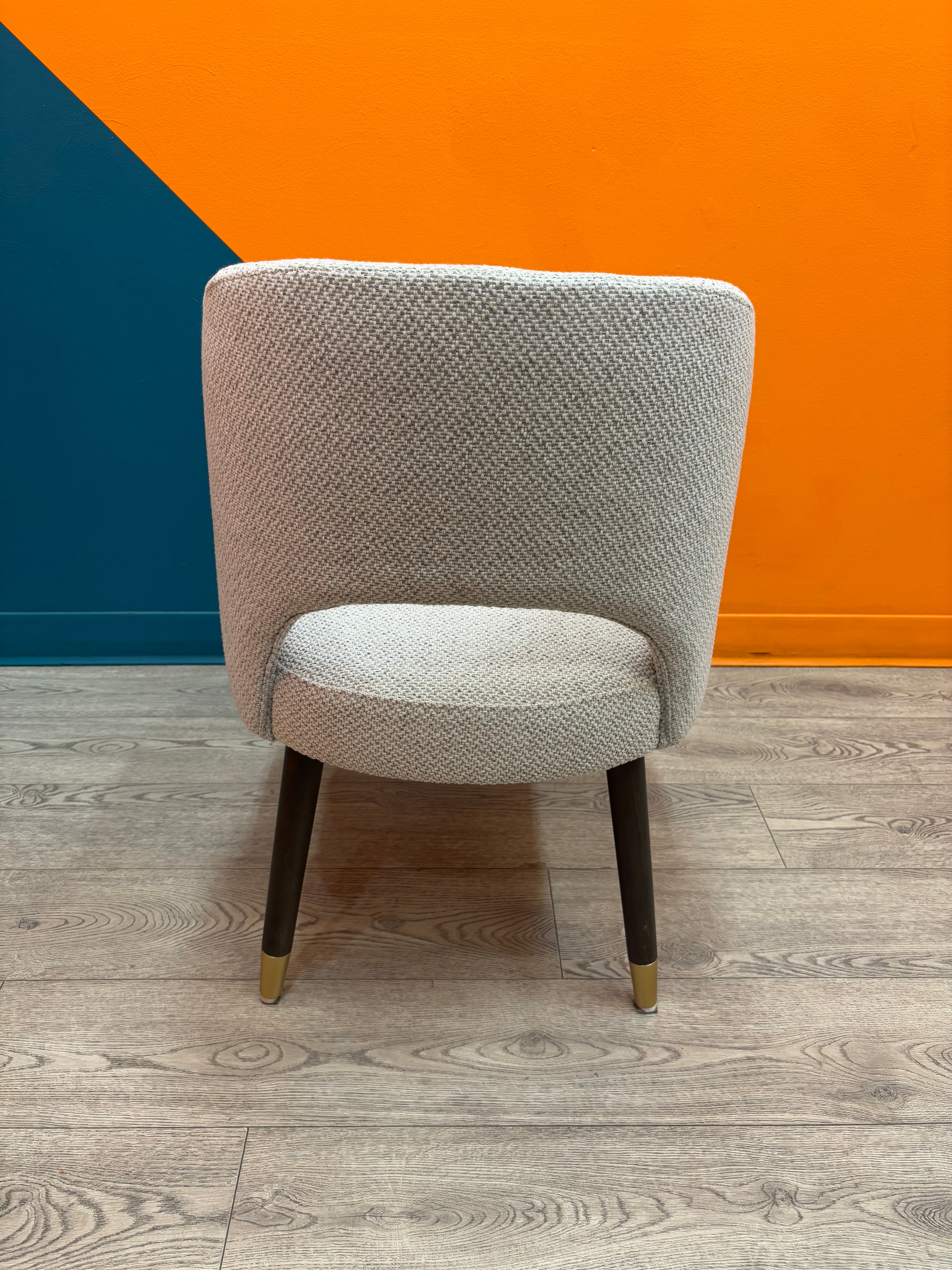 Grey Upholstered Dining Chair (4 Available)