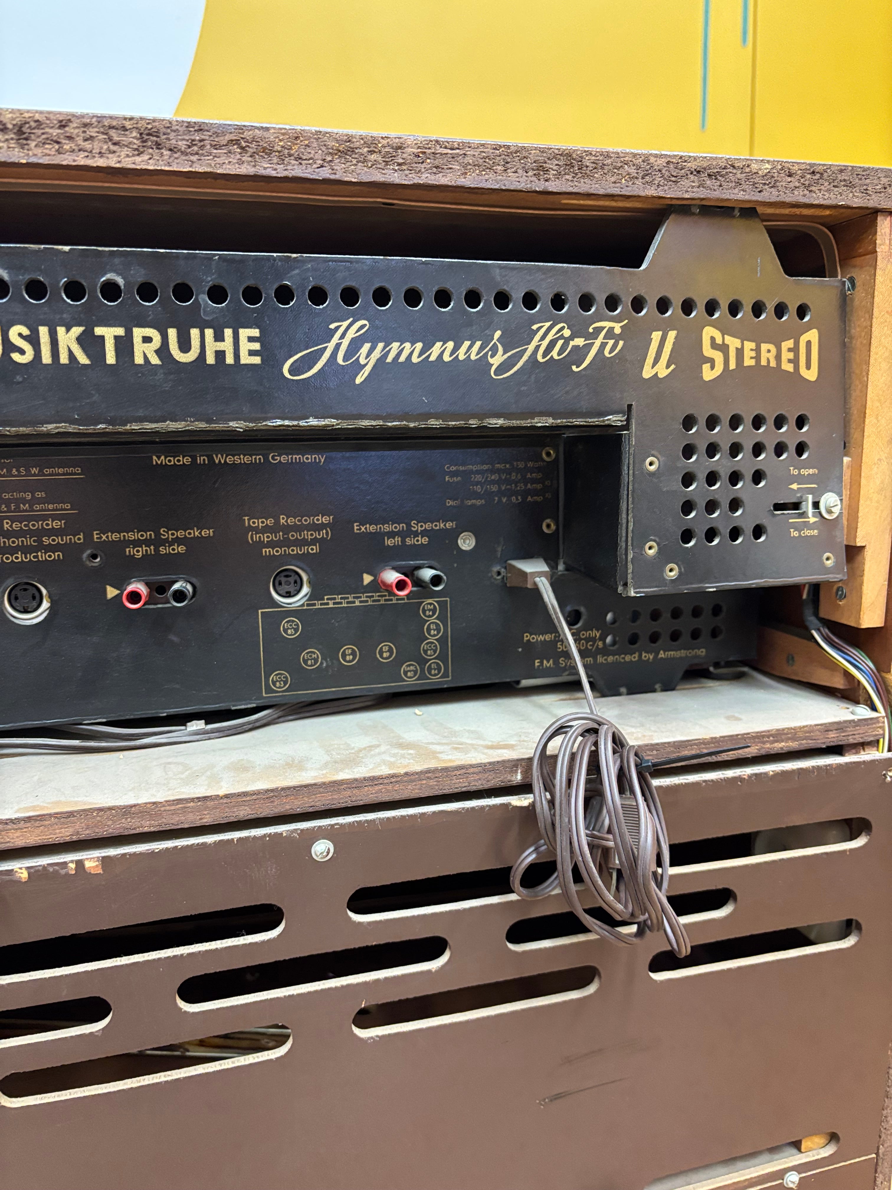 Telefunken Hymnus Hi-Fi Stereo Console (Made in West Germany)