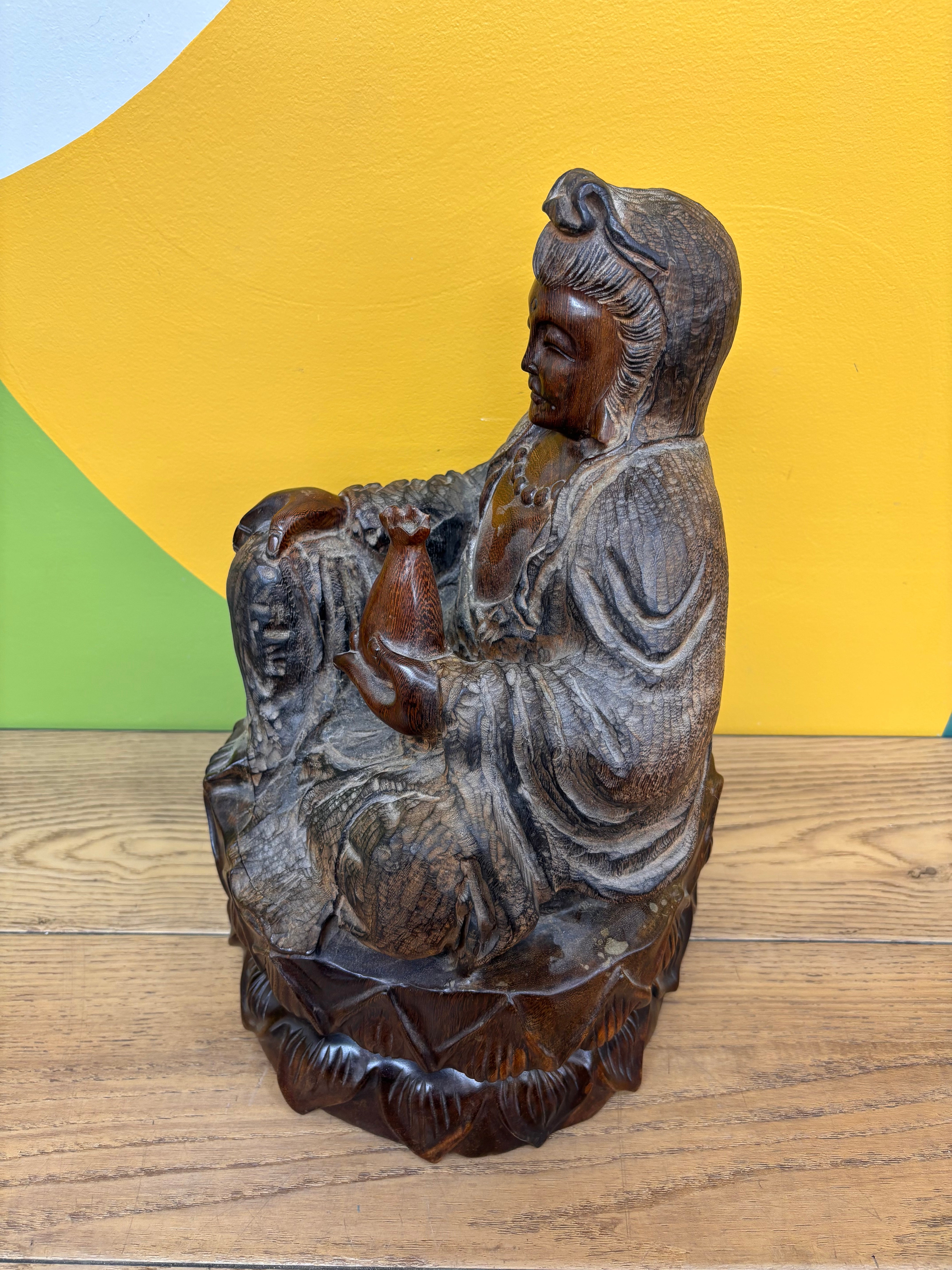 Wood Carved Statue