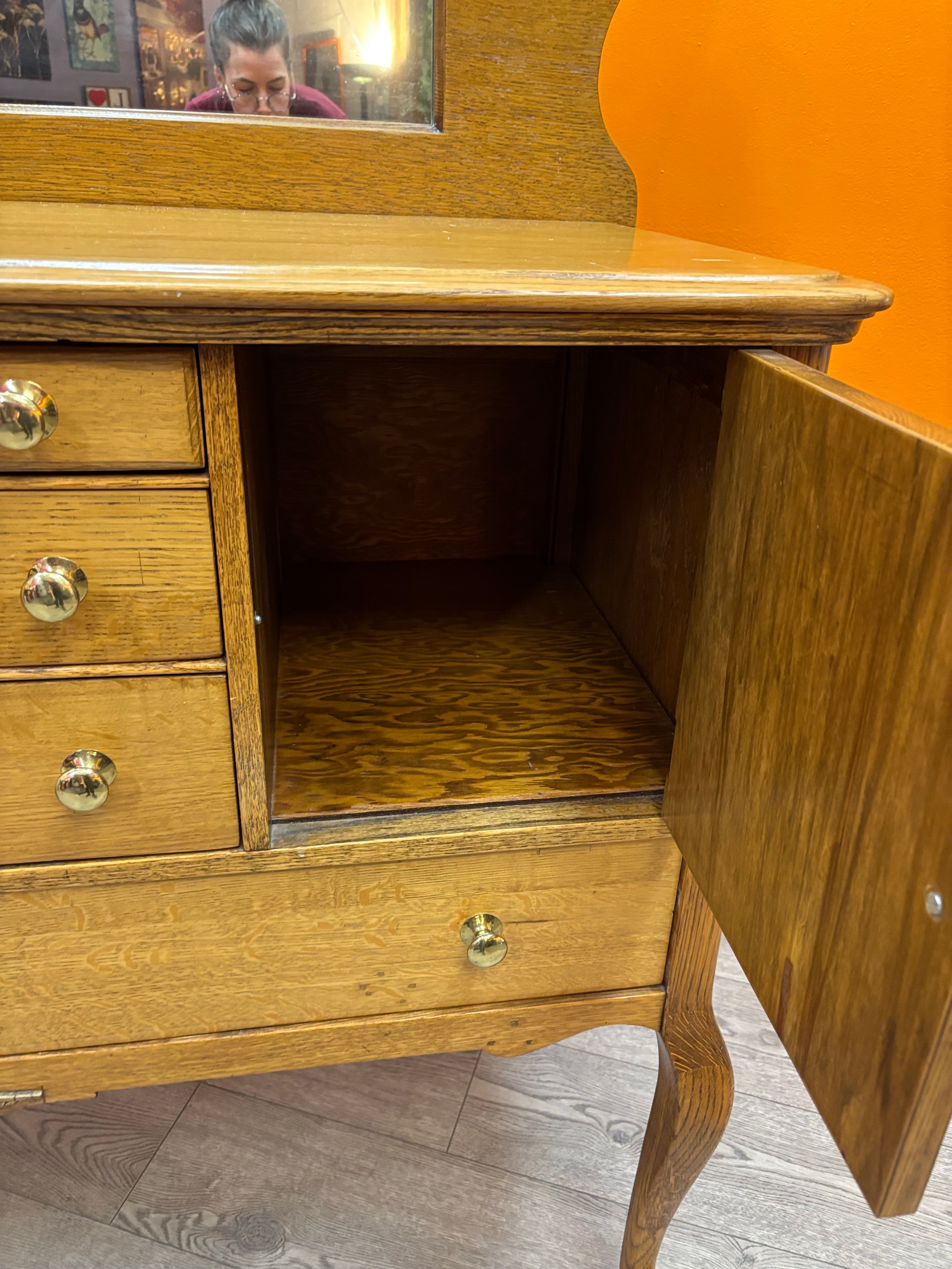 Large Wood Buffet