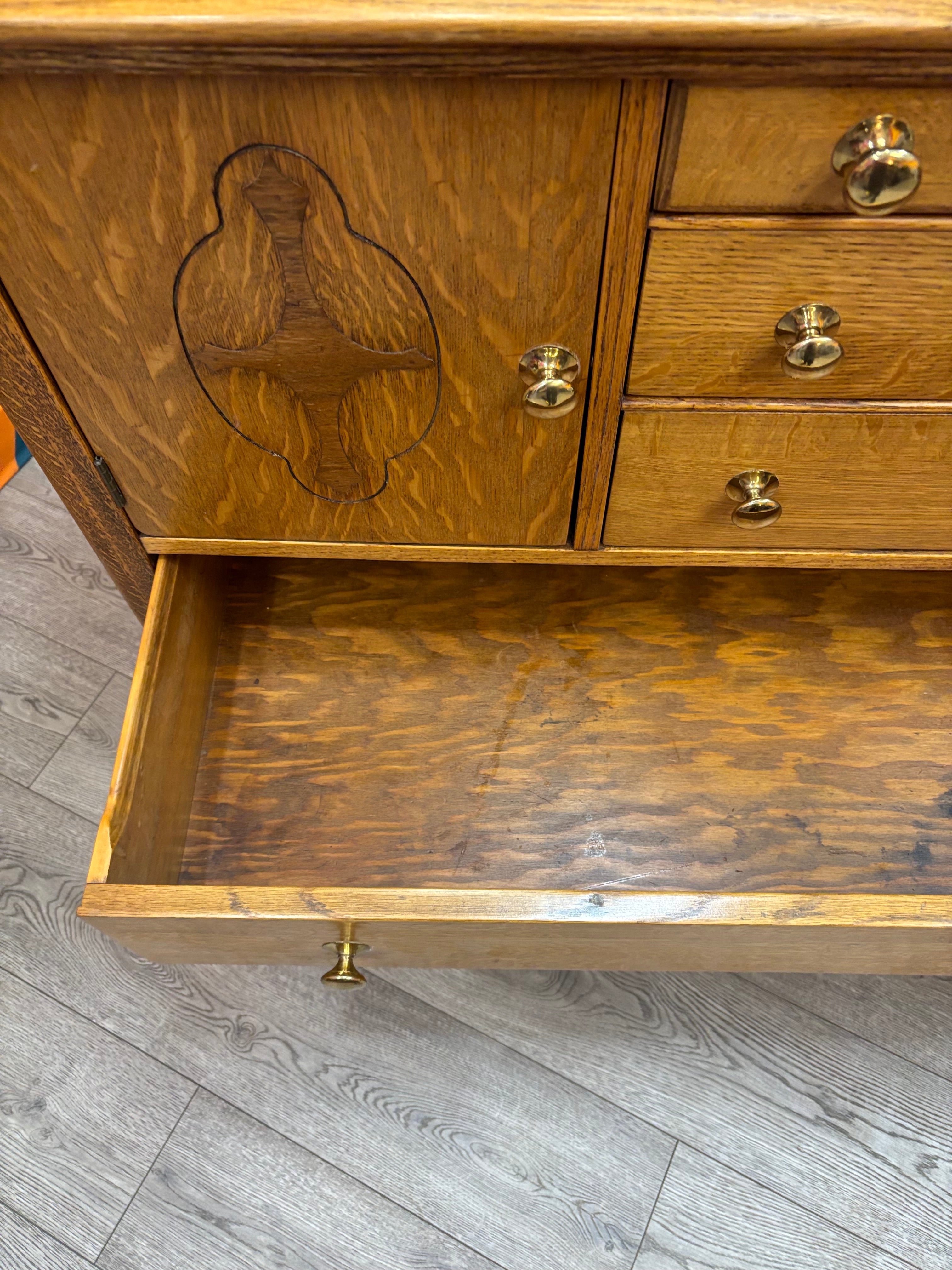 Large Wood Buffet