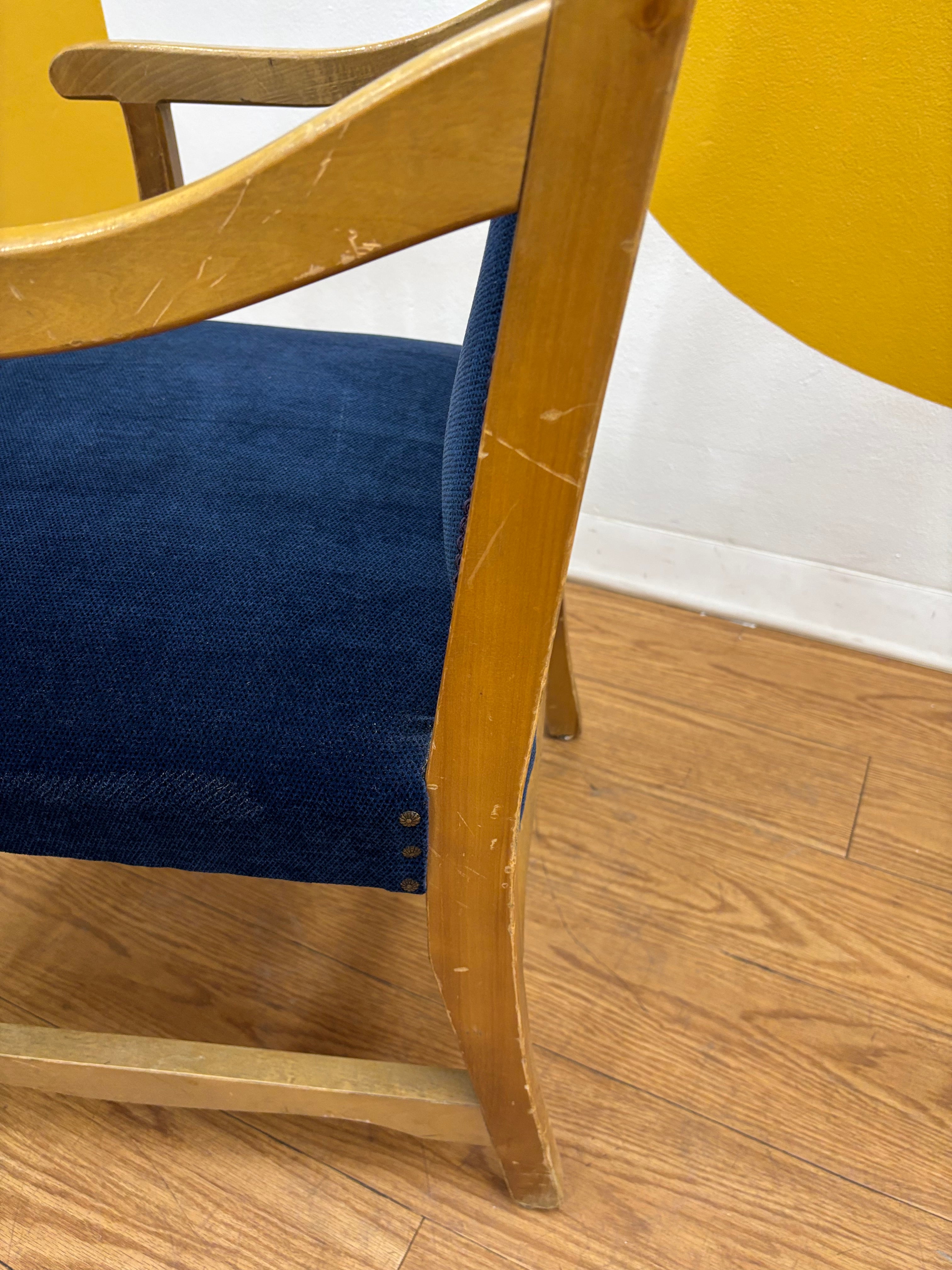 Blue Dining Chair (4 available)