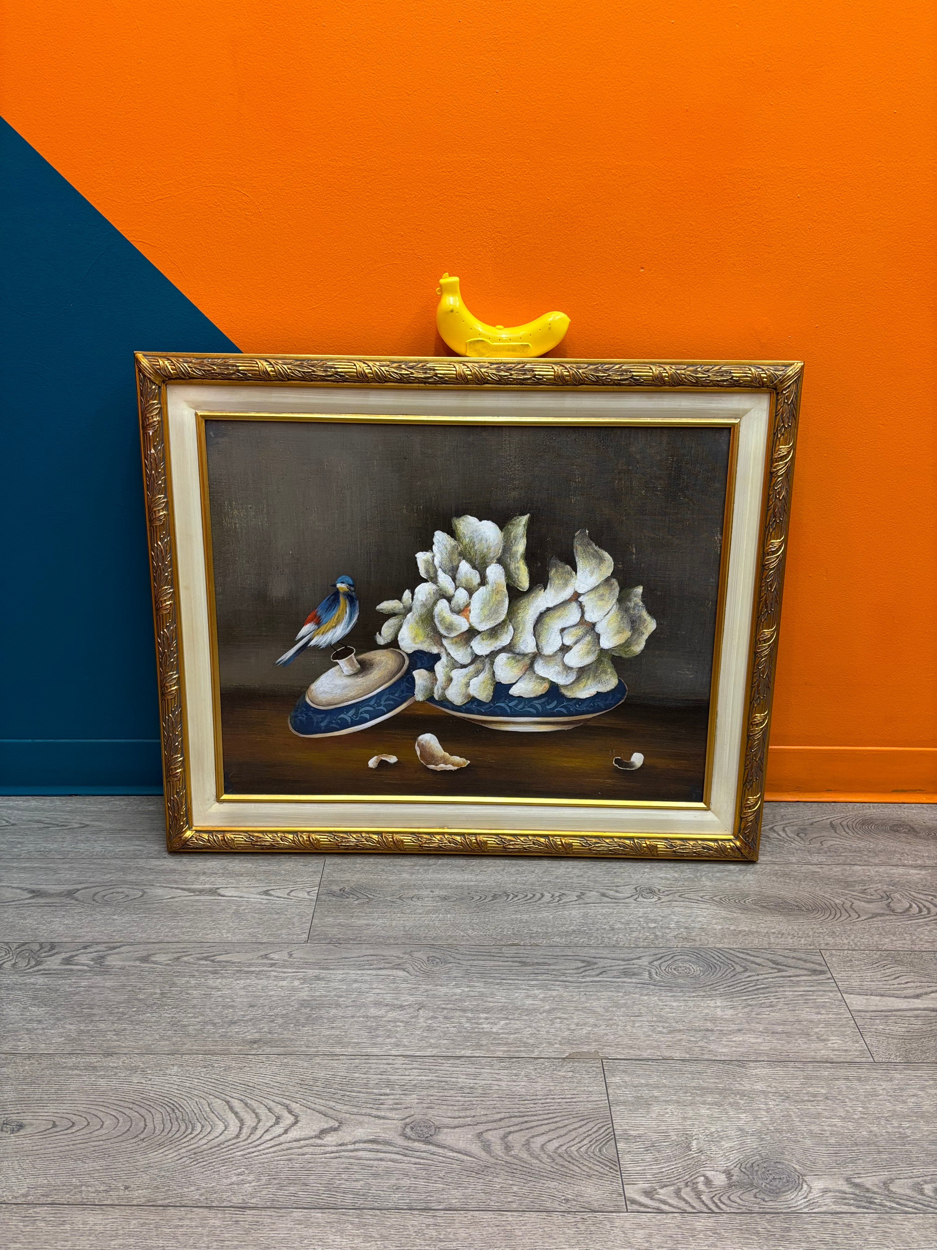 Gold Framed Bird Print