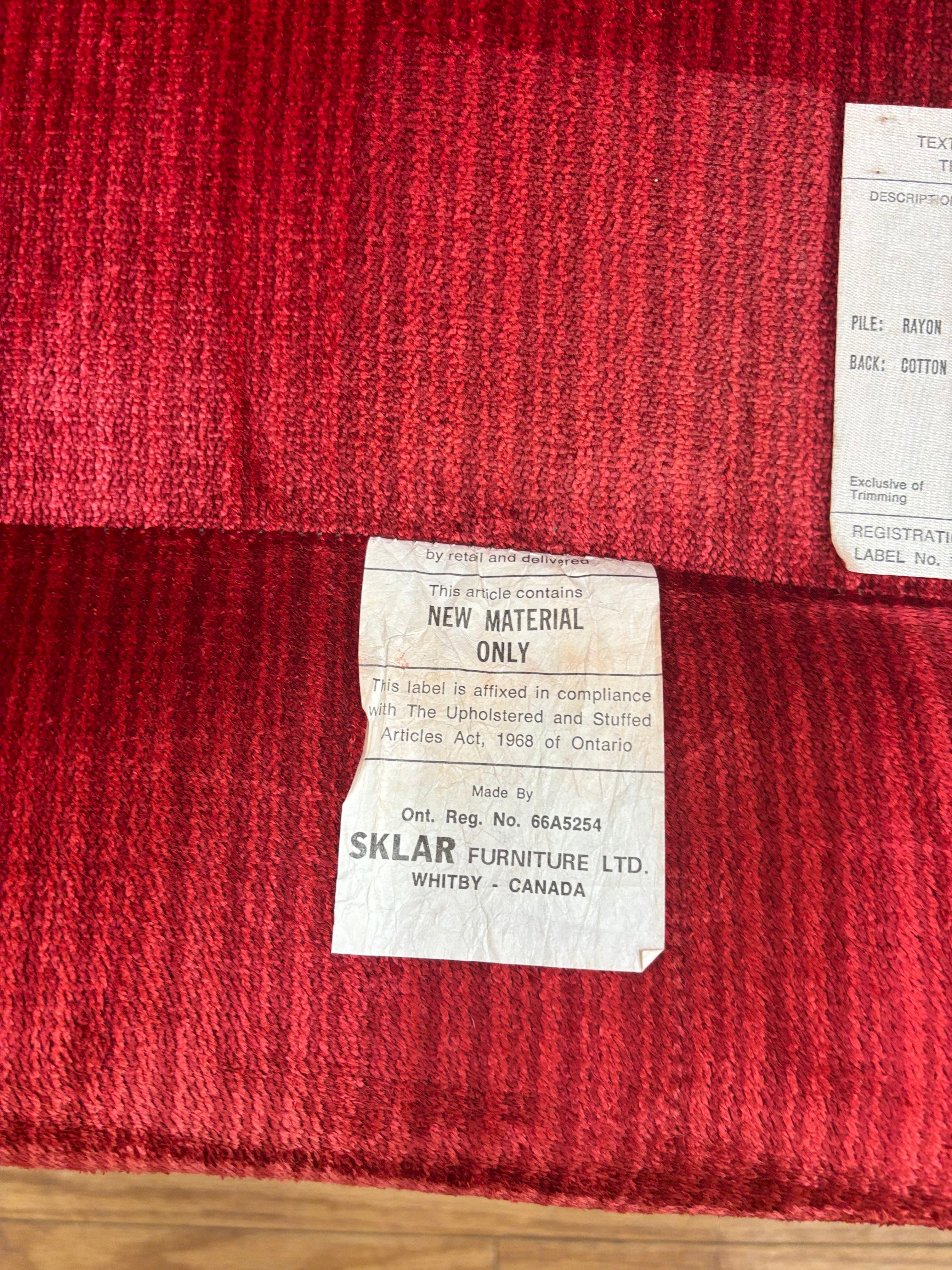 Red Accent Chair
