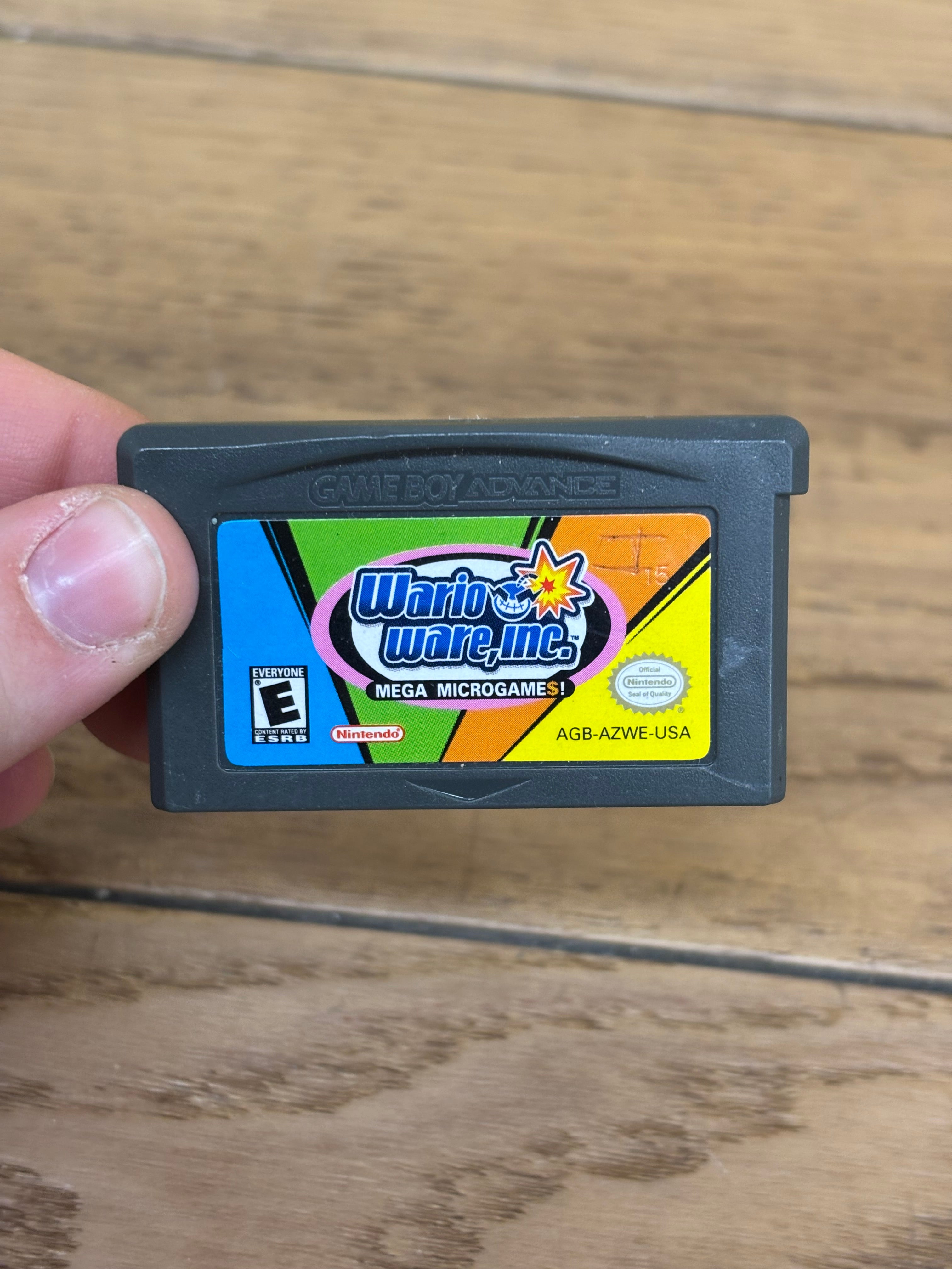 Nintendo Gameboy Advance Game - Wario Ware Inc. Mega Microgames