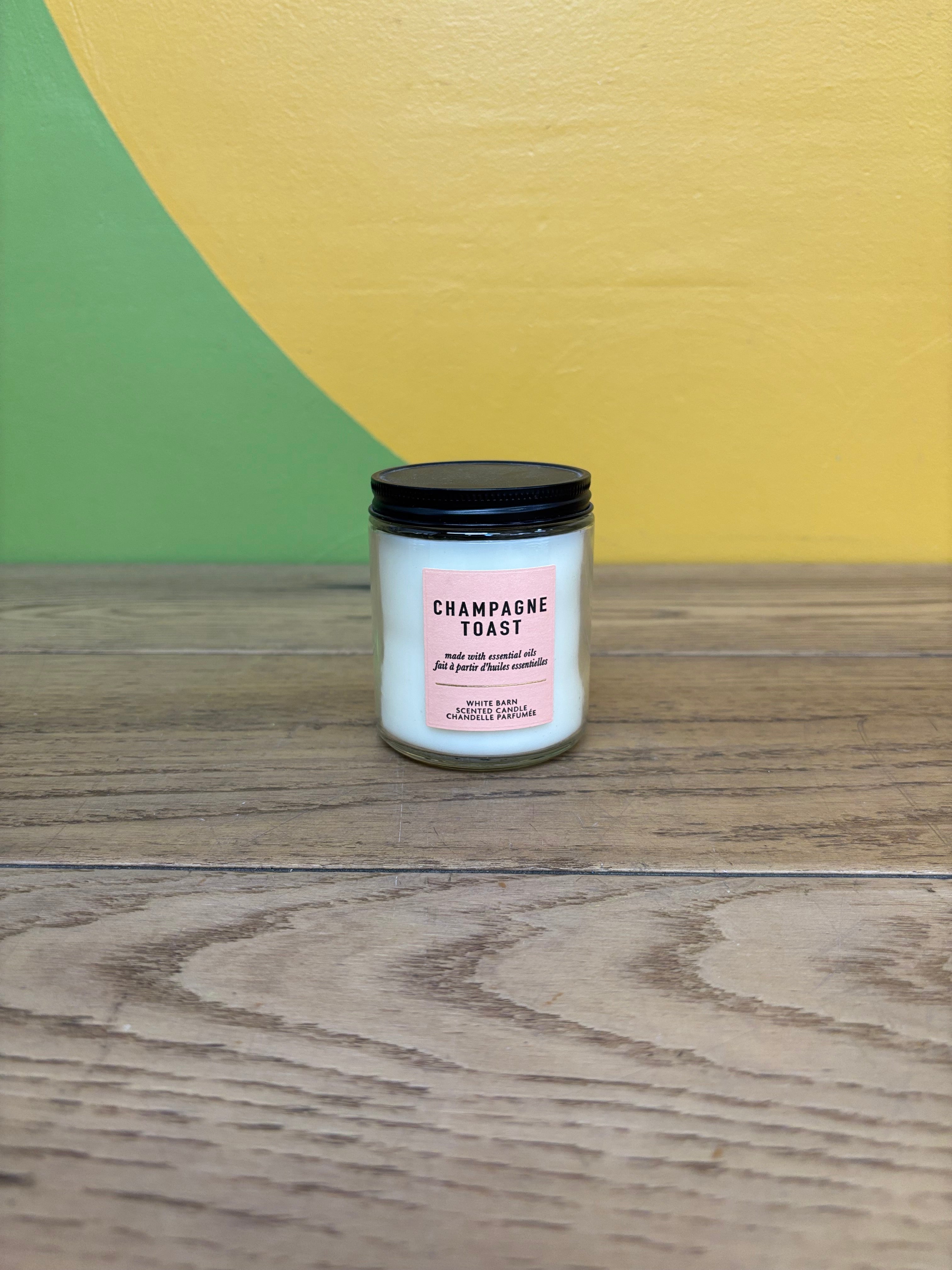 Champagne Toast 1 Wick Candle