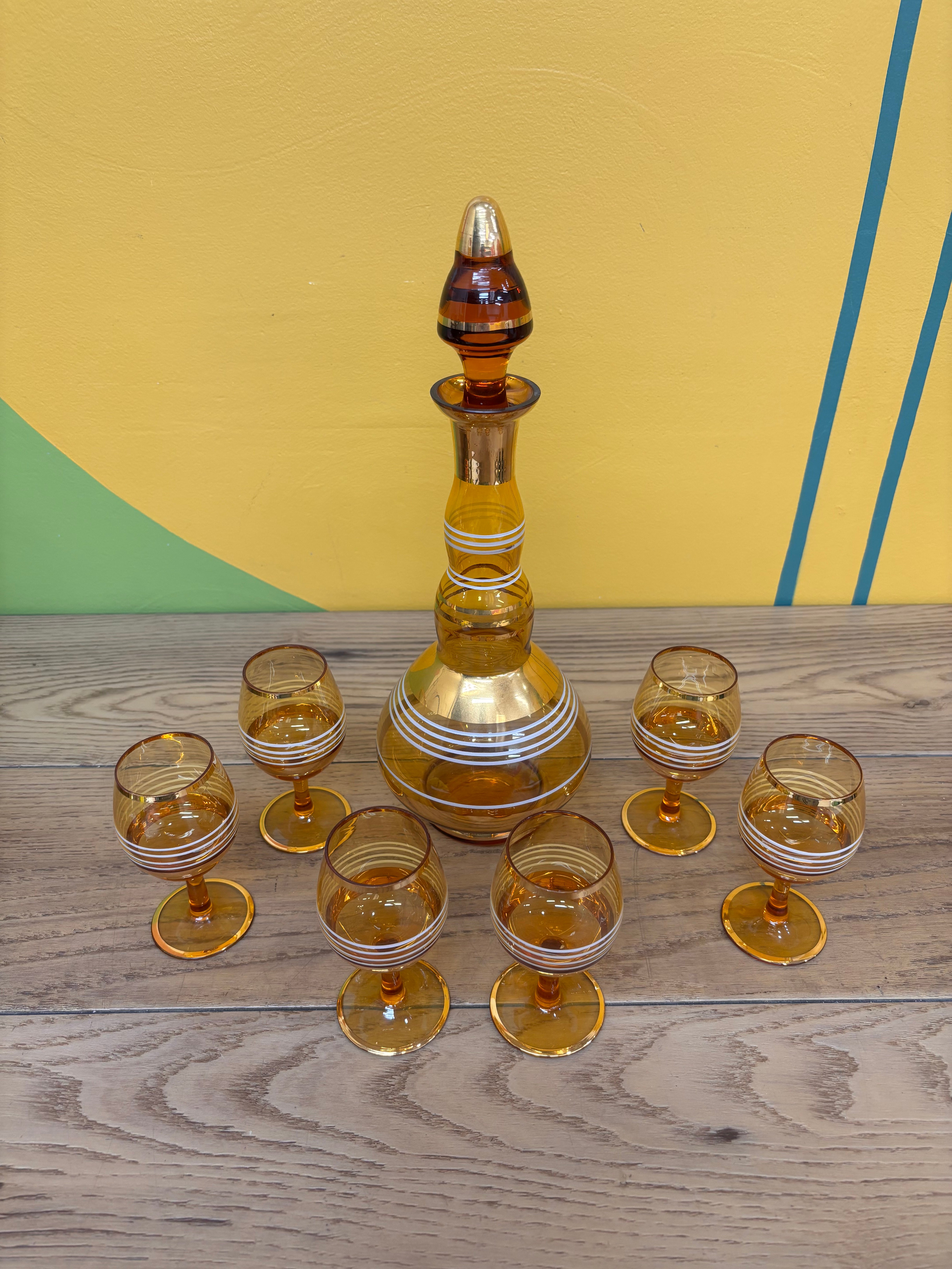 Glass Decanter Set