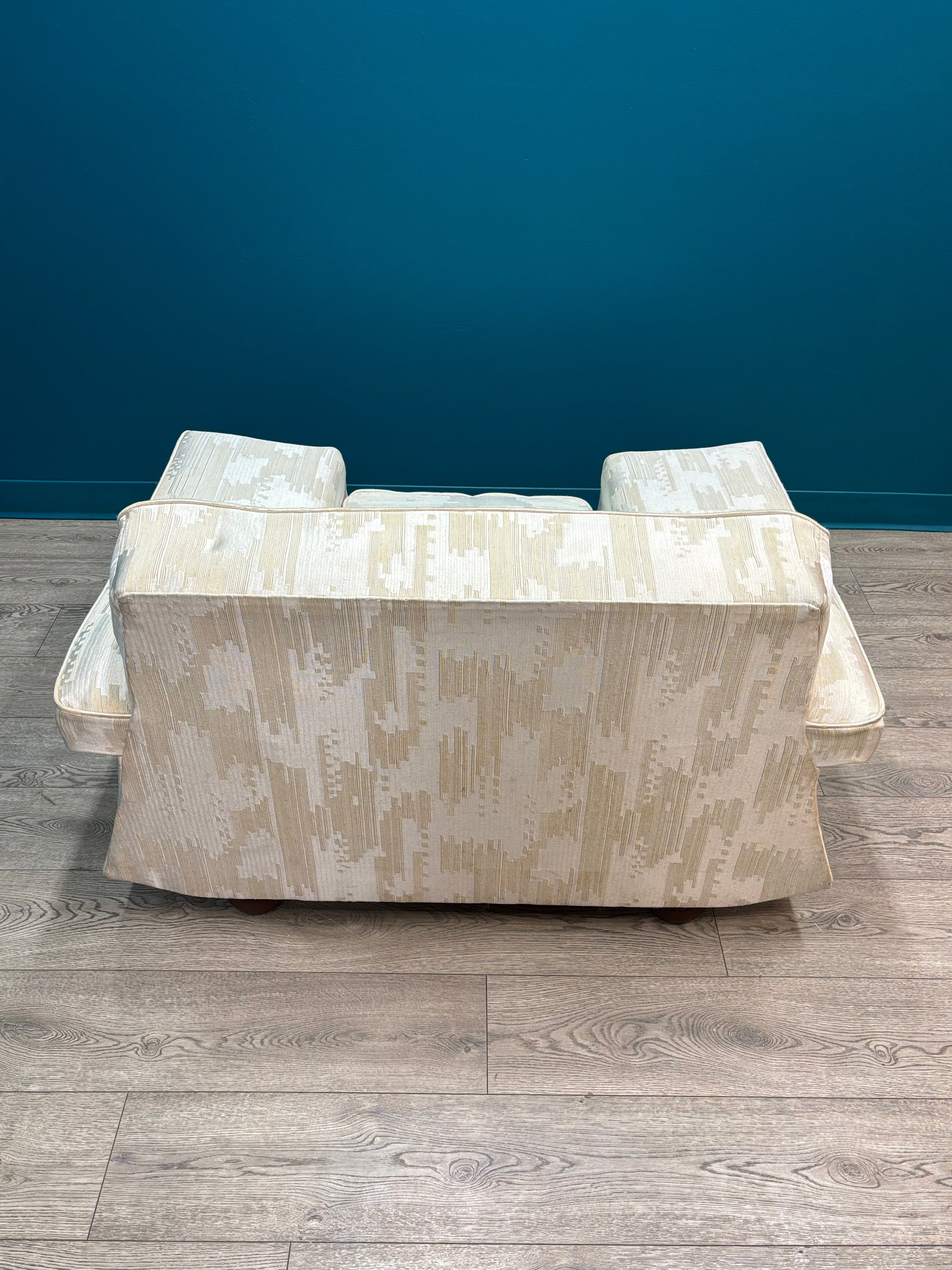 Oversized Cream Armchair