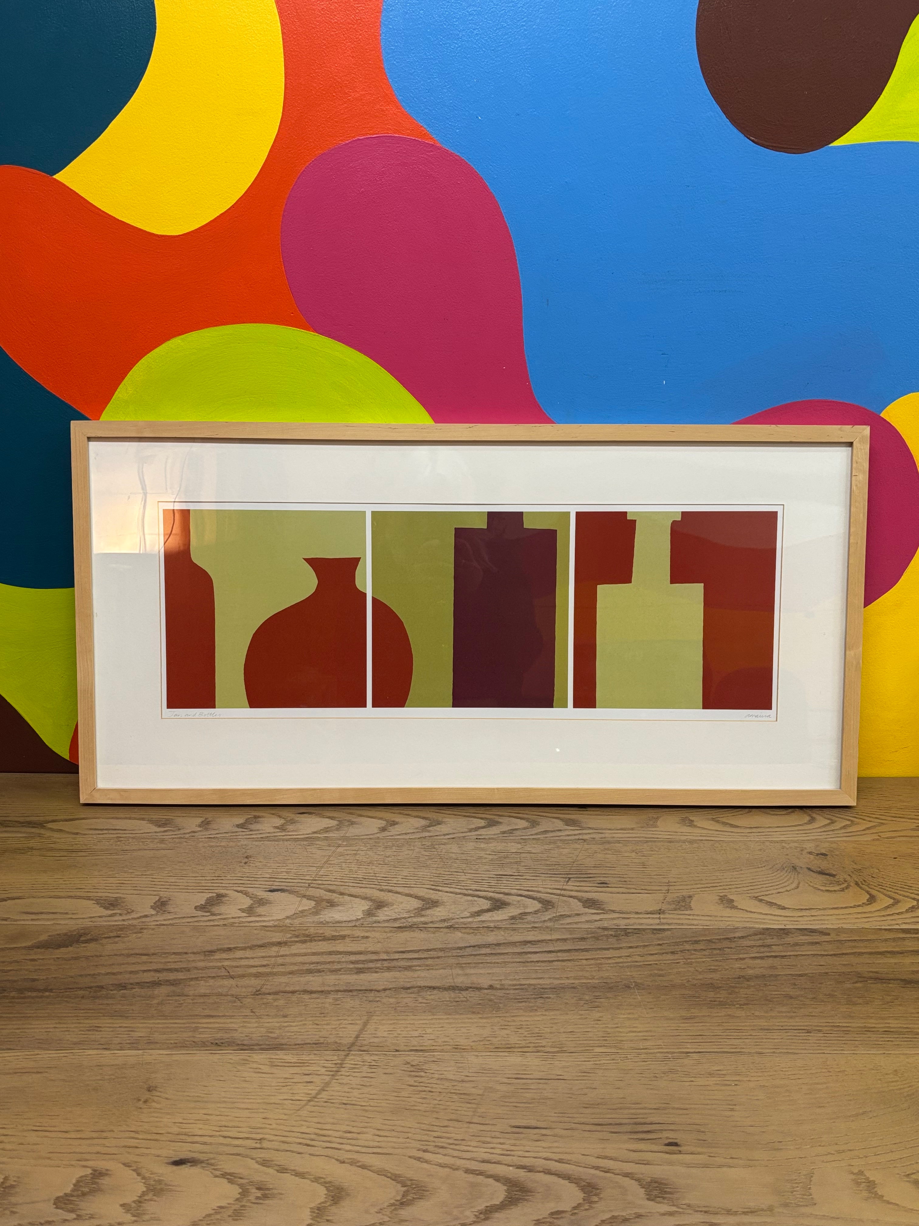 Jars and Bottles Framed Print