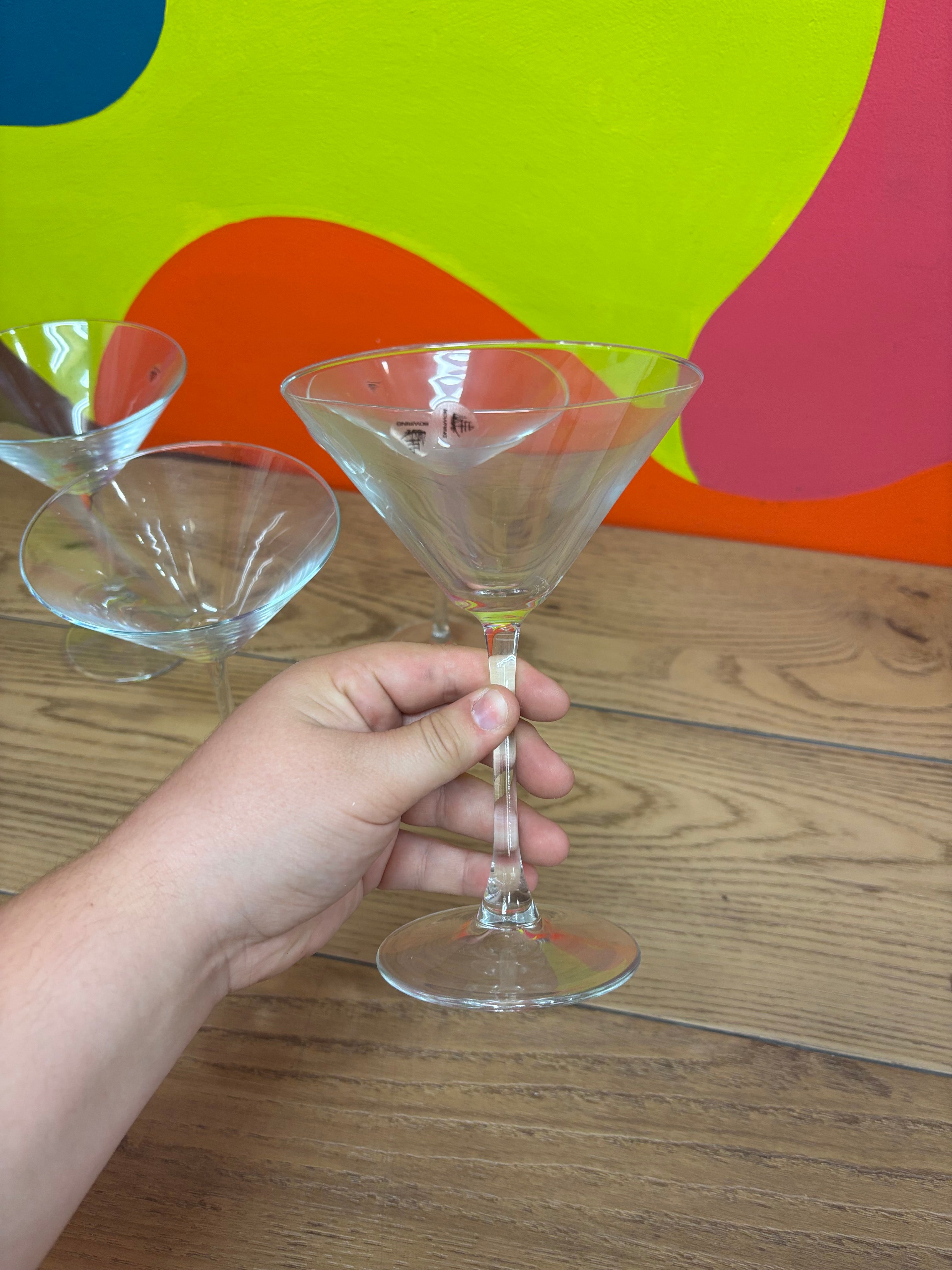 Bowring Portofino 4 Martini Glasses
