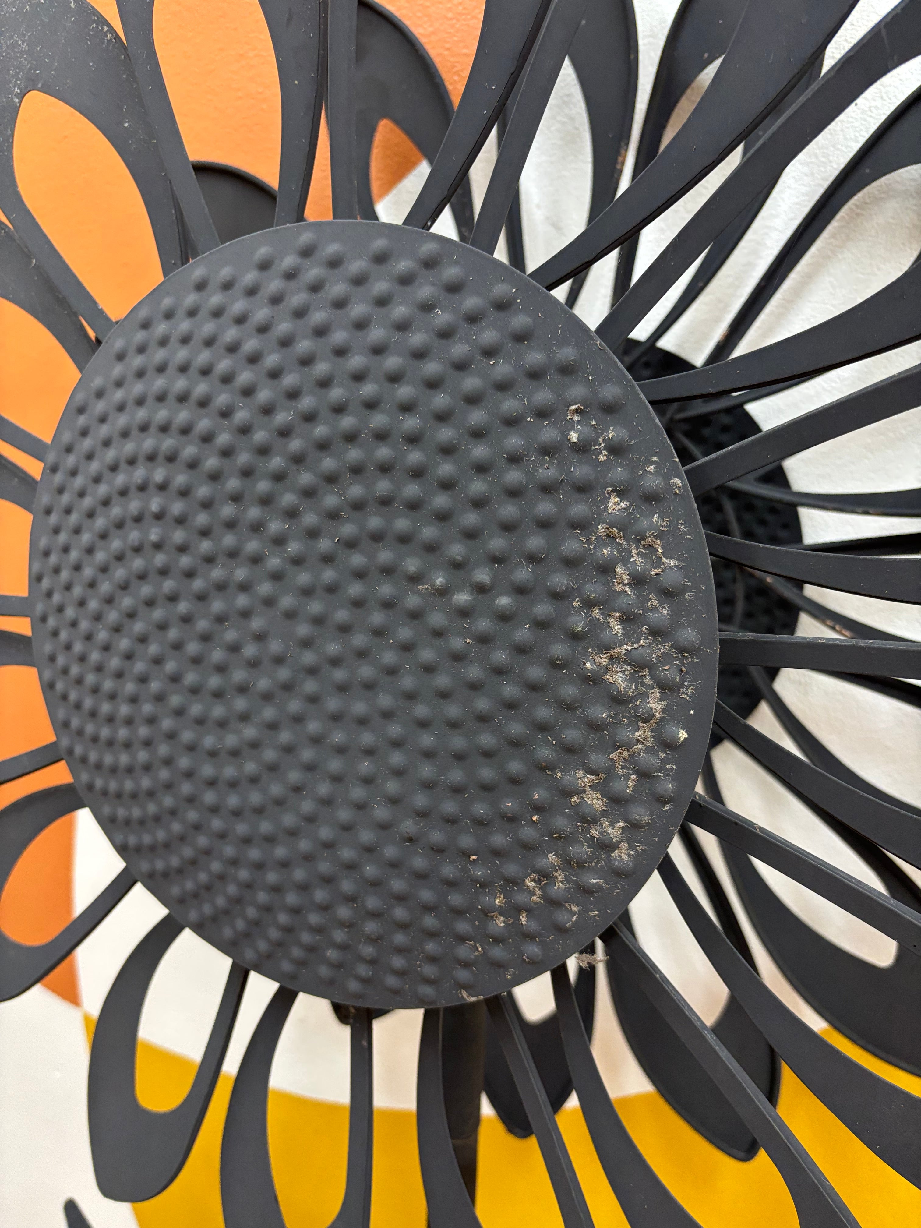 Large Sunflower Wind Spinner