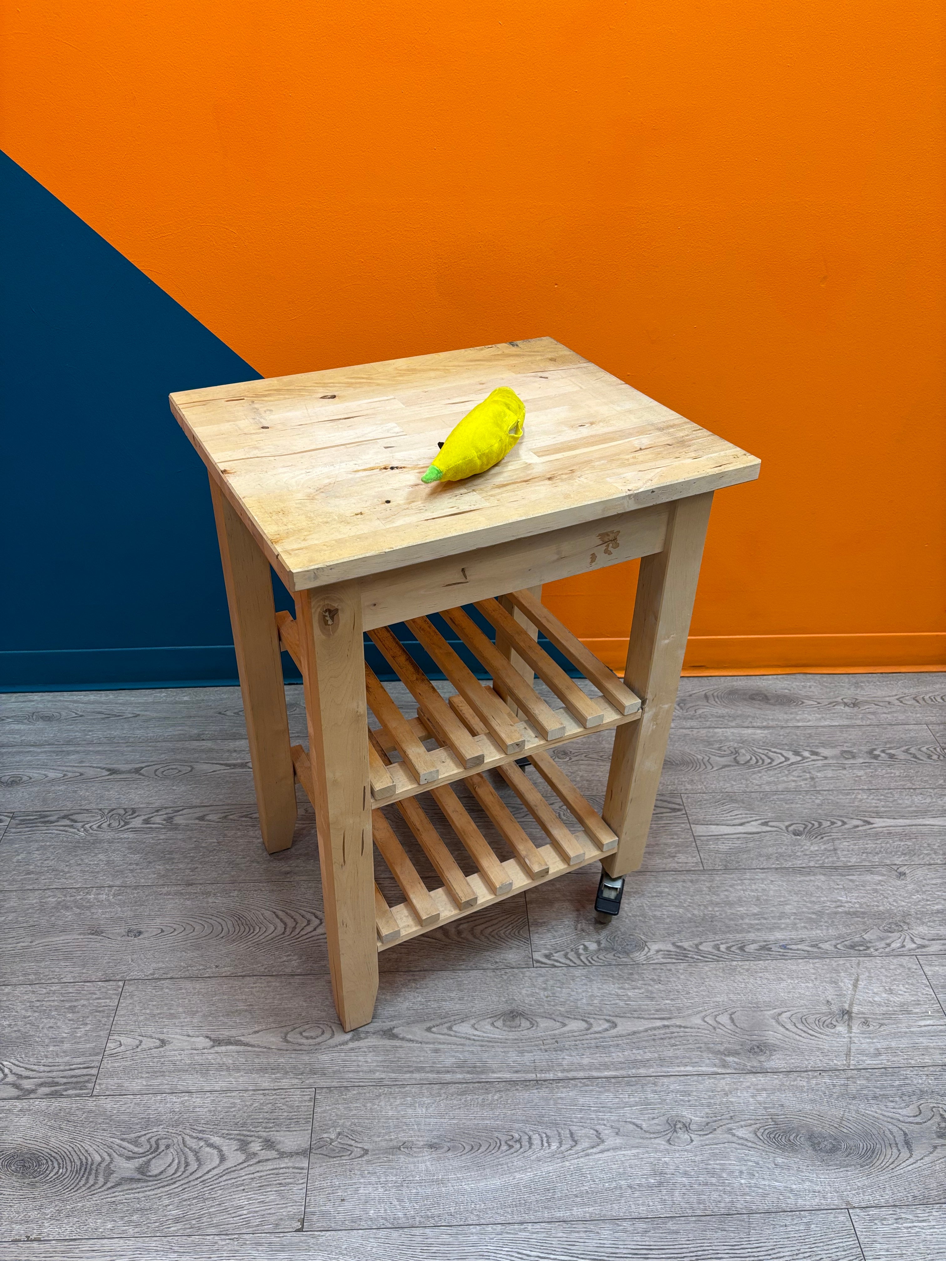 Wood Kitchen Cart