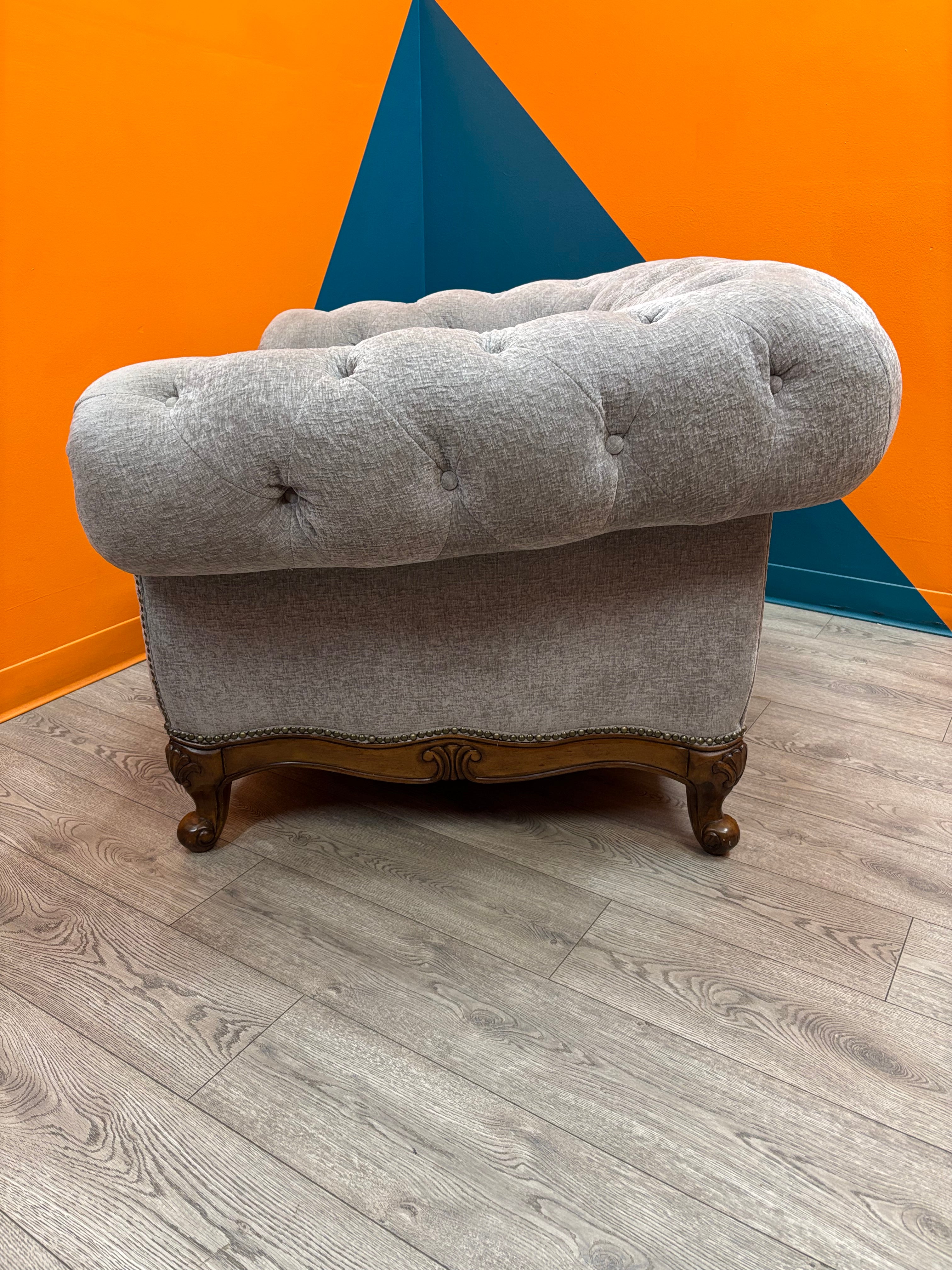 Large Tufted Armchair
