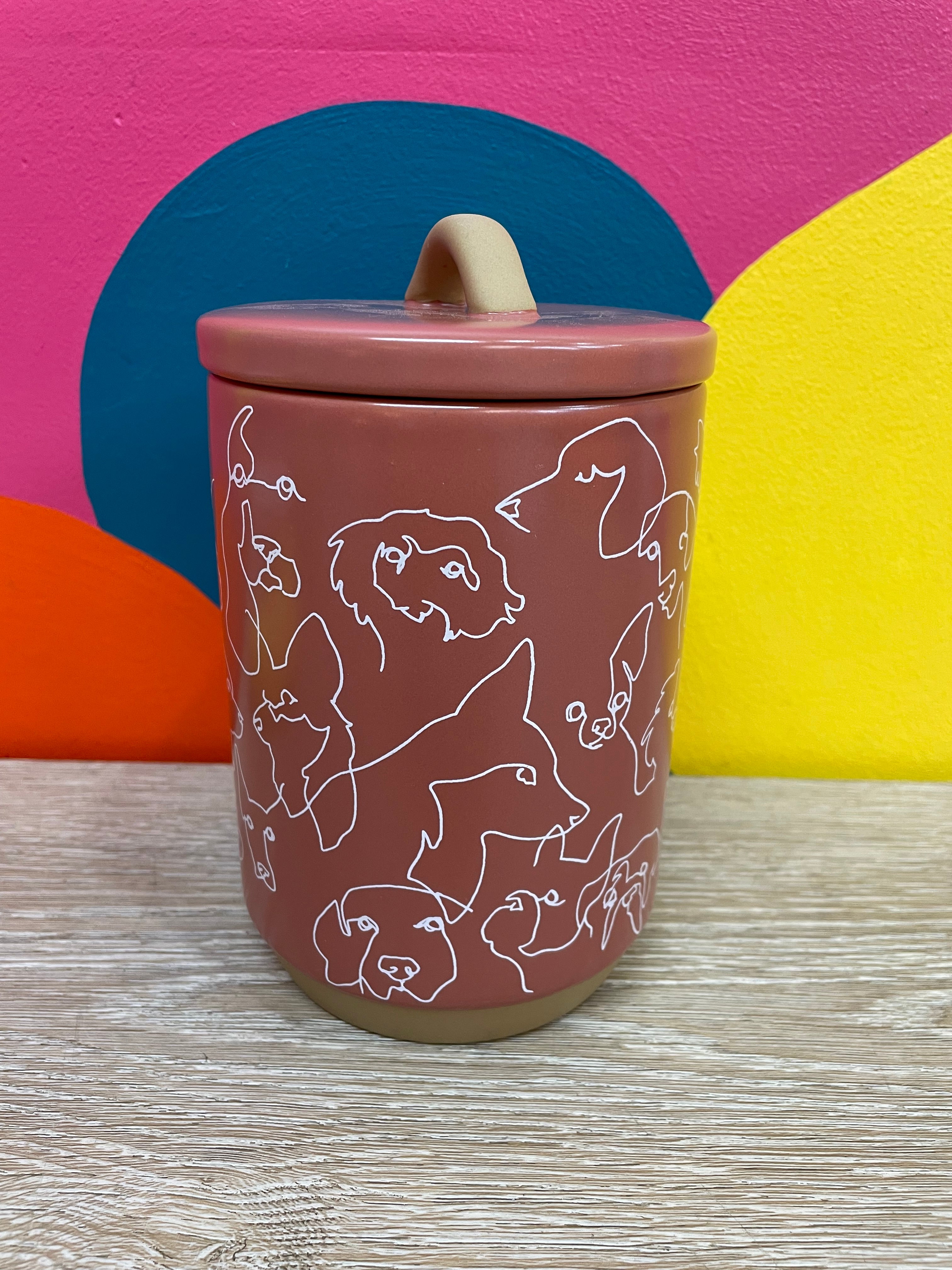 Dog Treats Canister