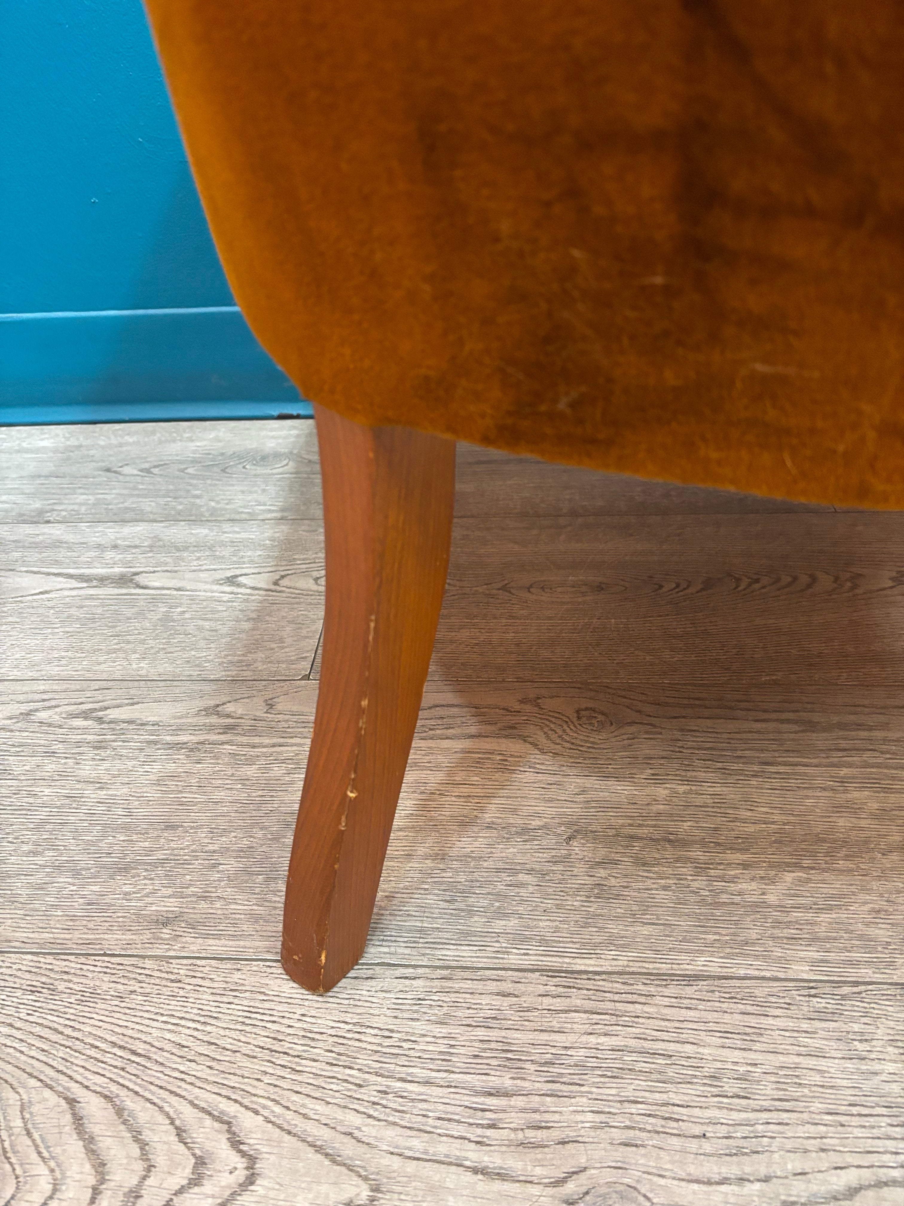 Brown Accent Armchair
