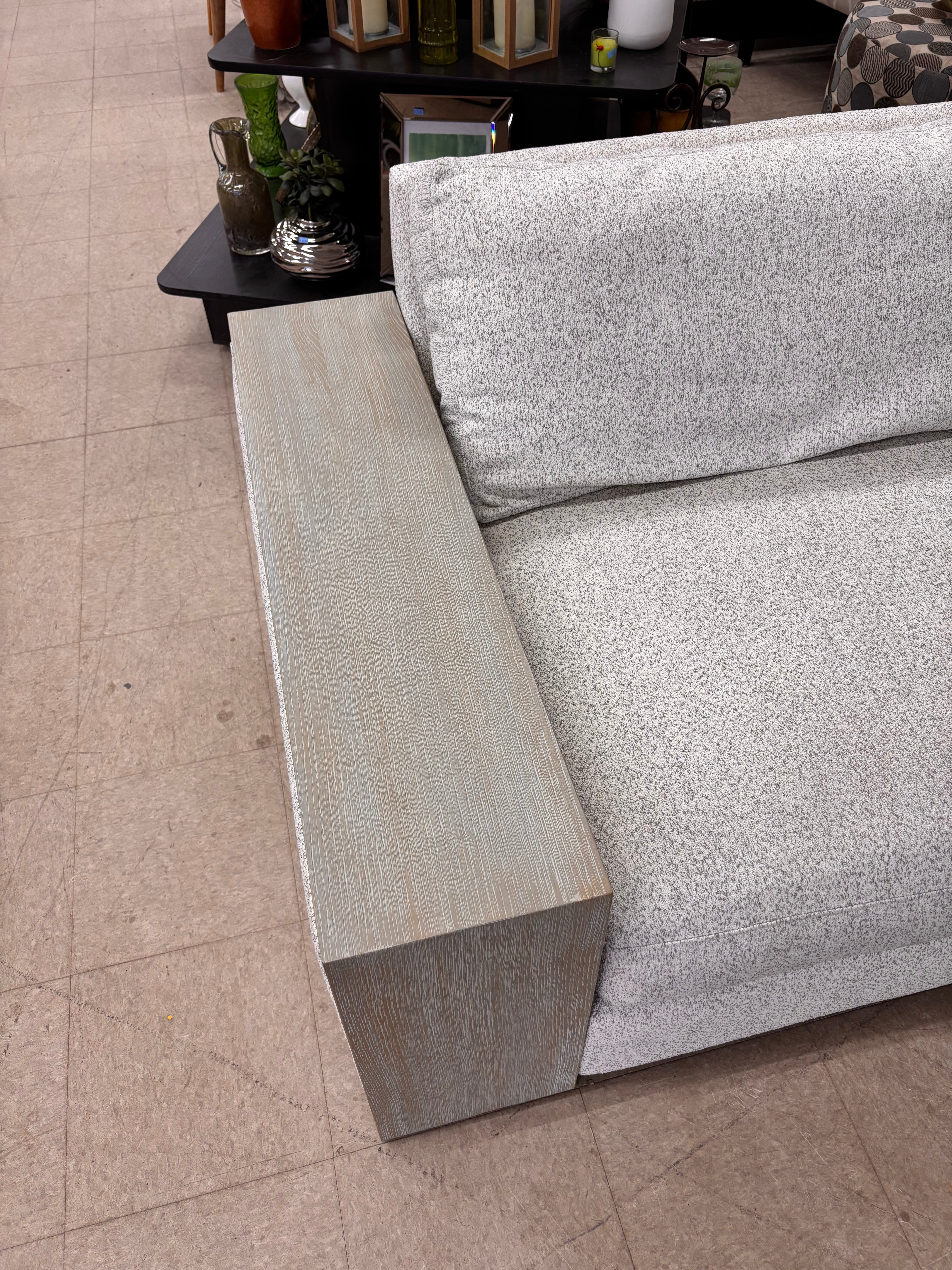 Grey Fabric Sofa