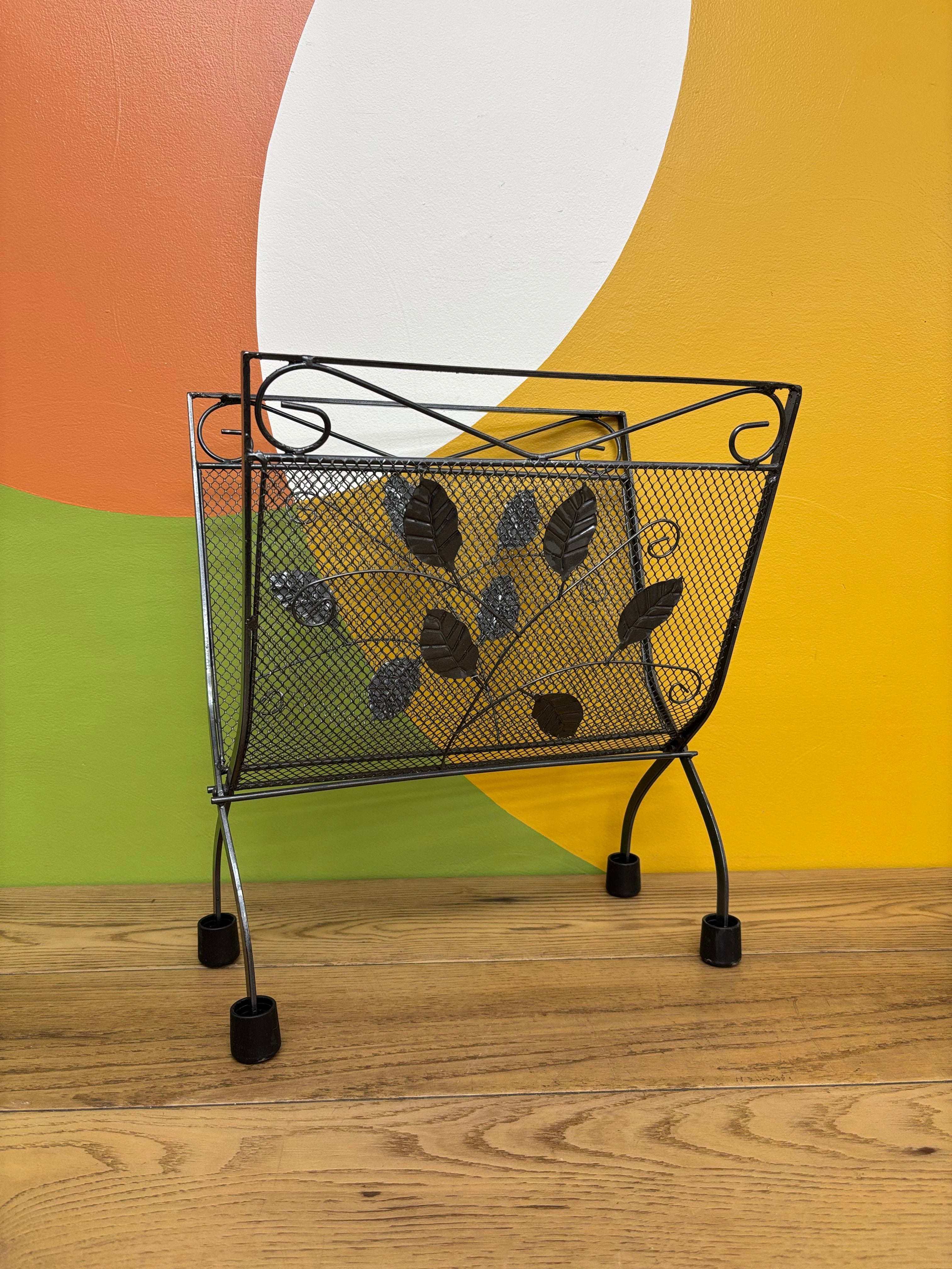 Metal Magazine Rack