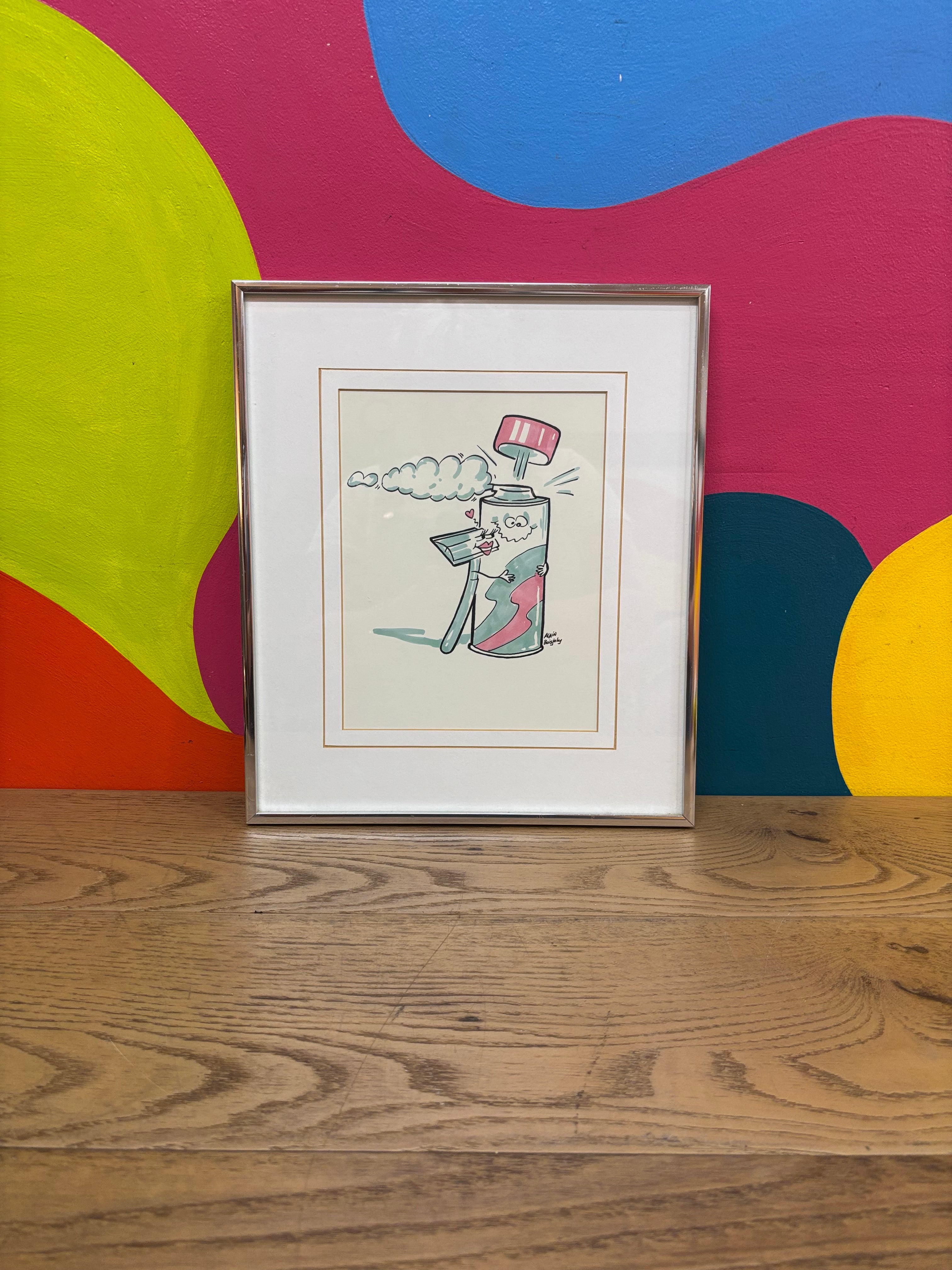 Shaving Print by Alain Boisjoly