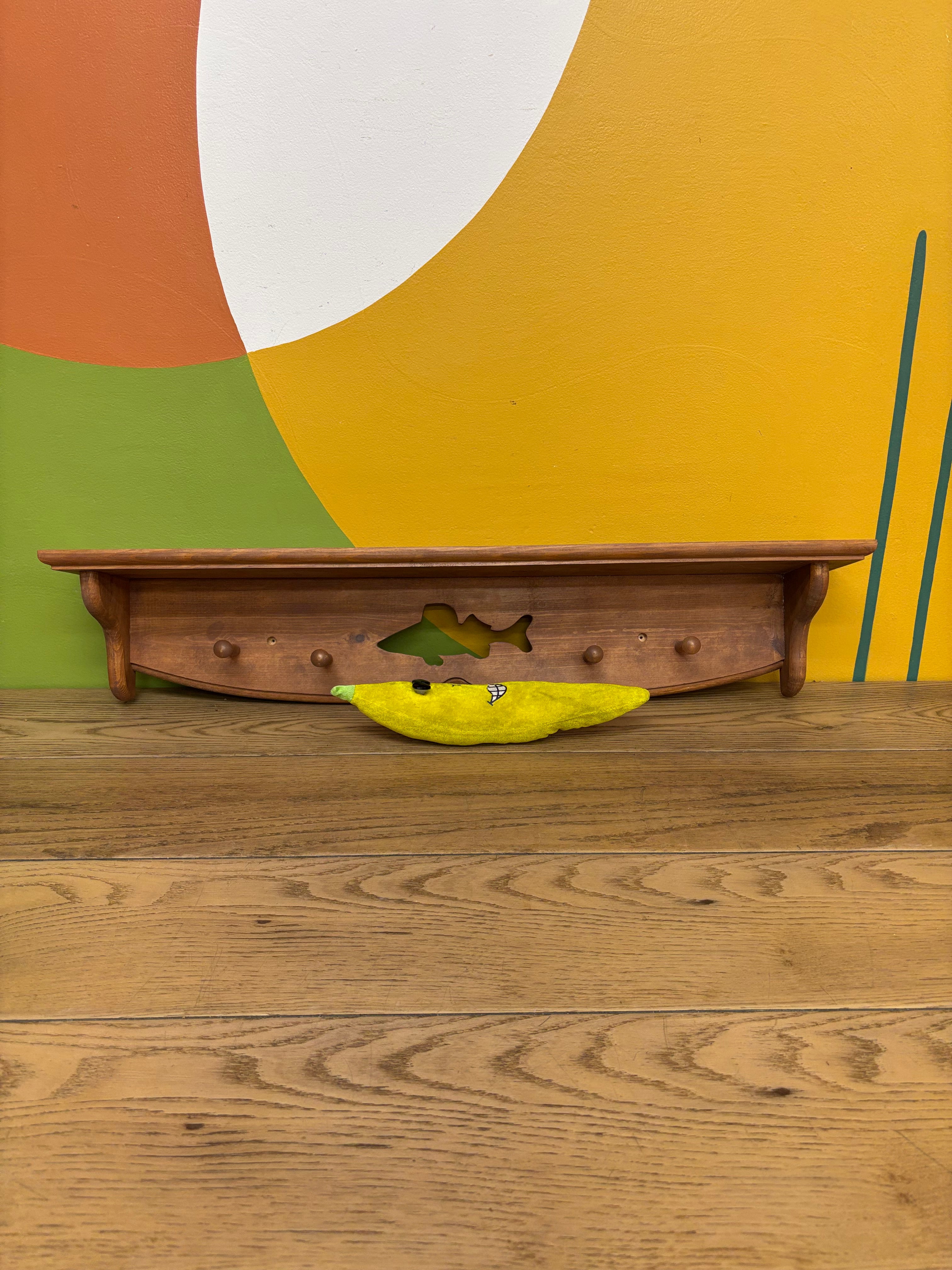 Wood Wall Mounted Shelf