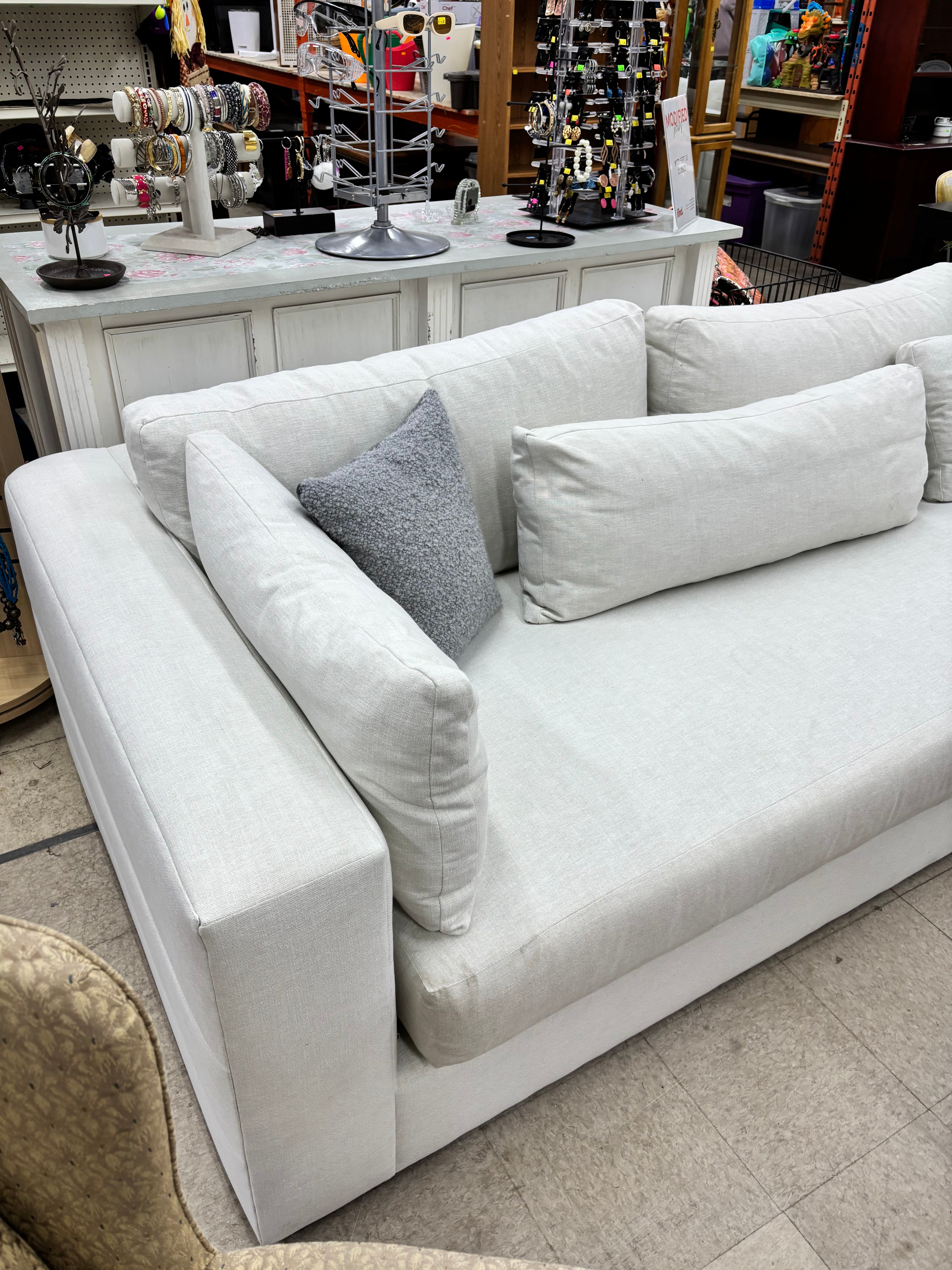 Large Taupe Sectional