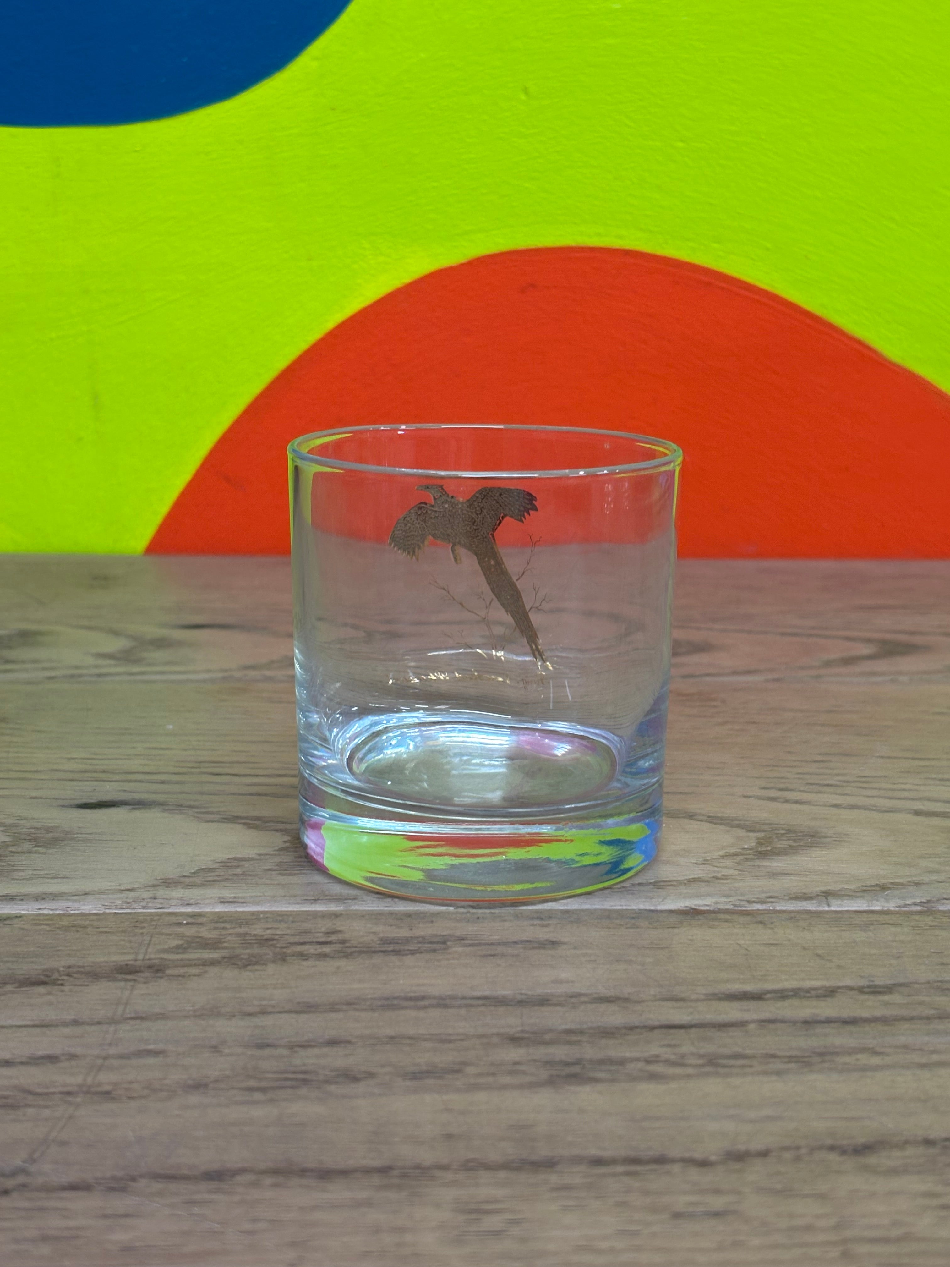 Ring-Necked Pheasant Glass (3 available )