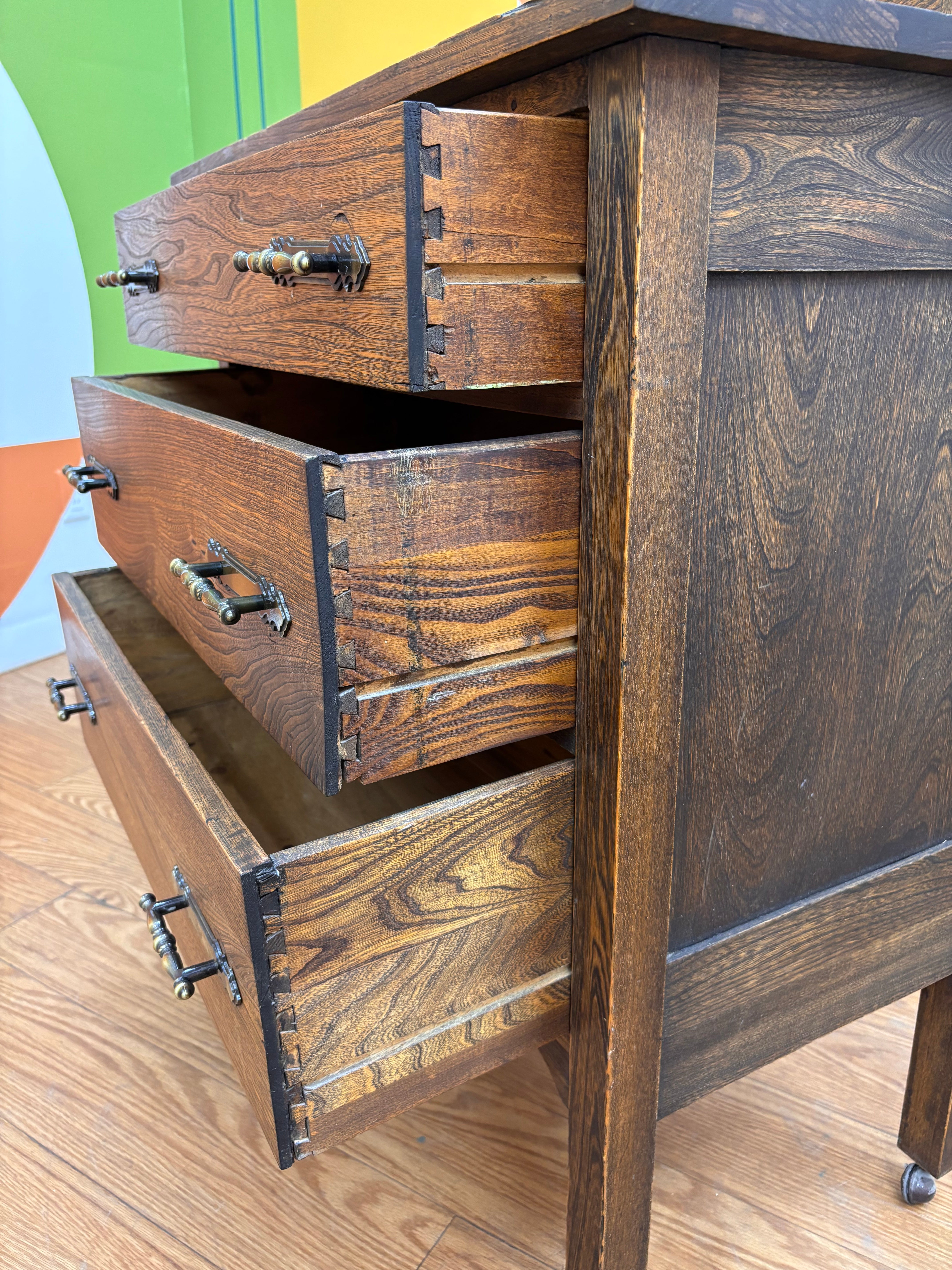 Wood Dresser Vanity