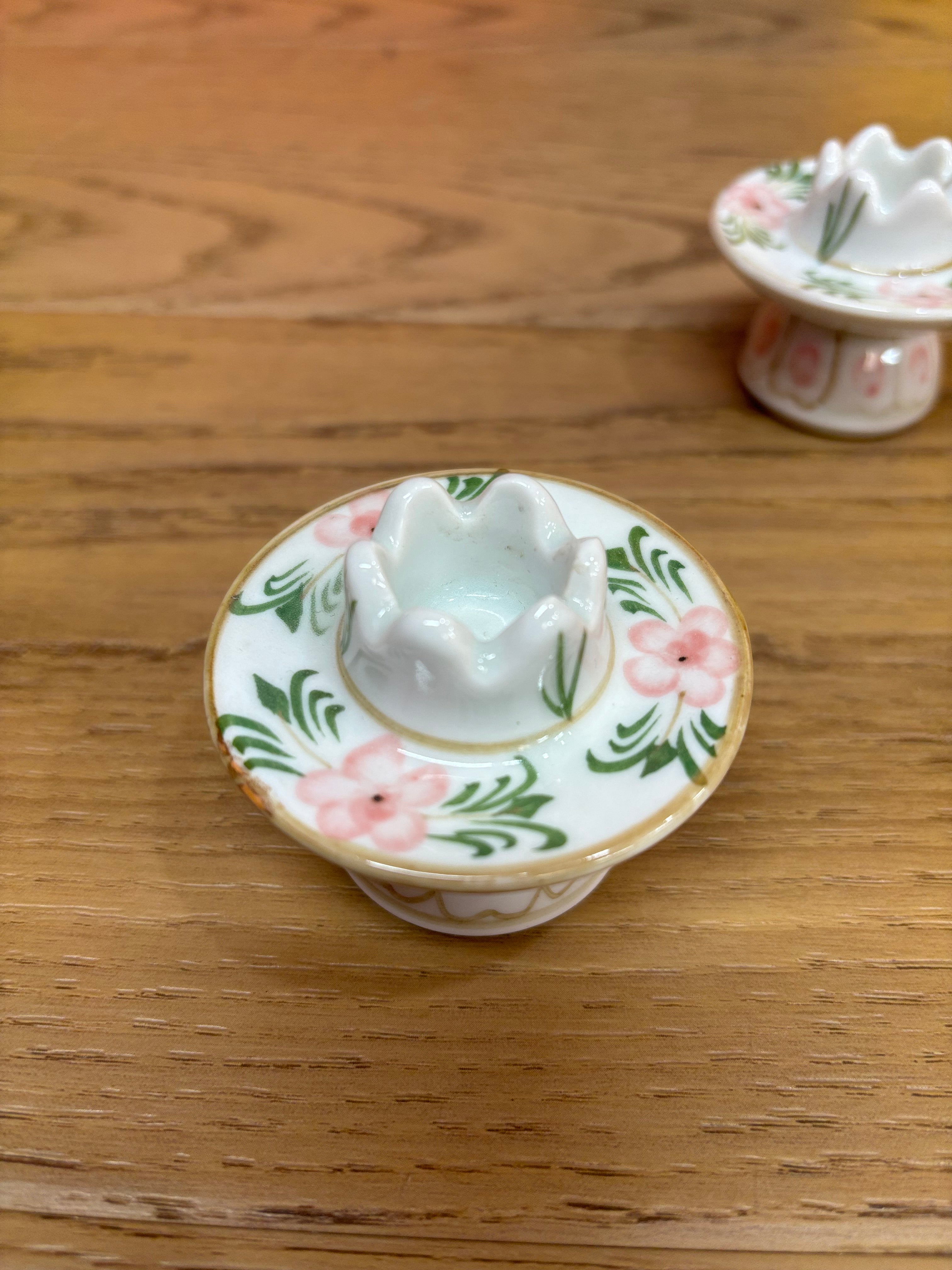 (2) Porcelain Holders