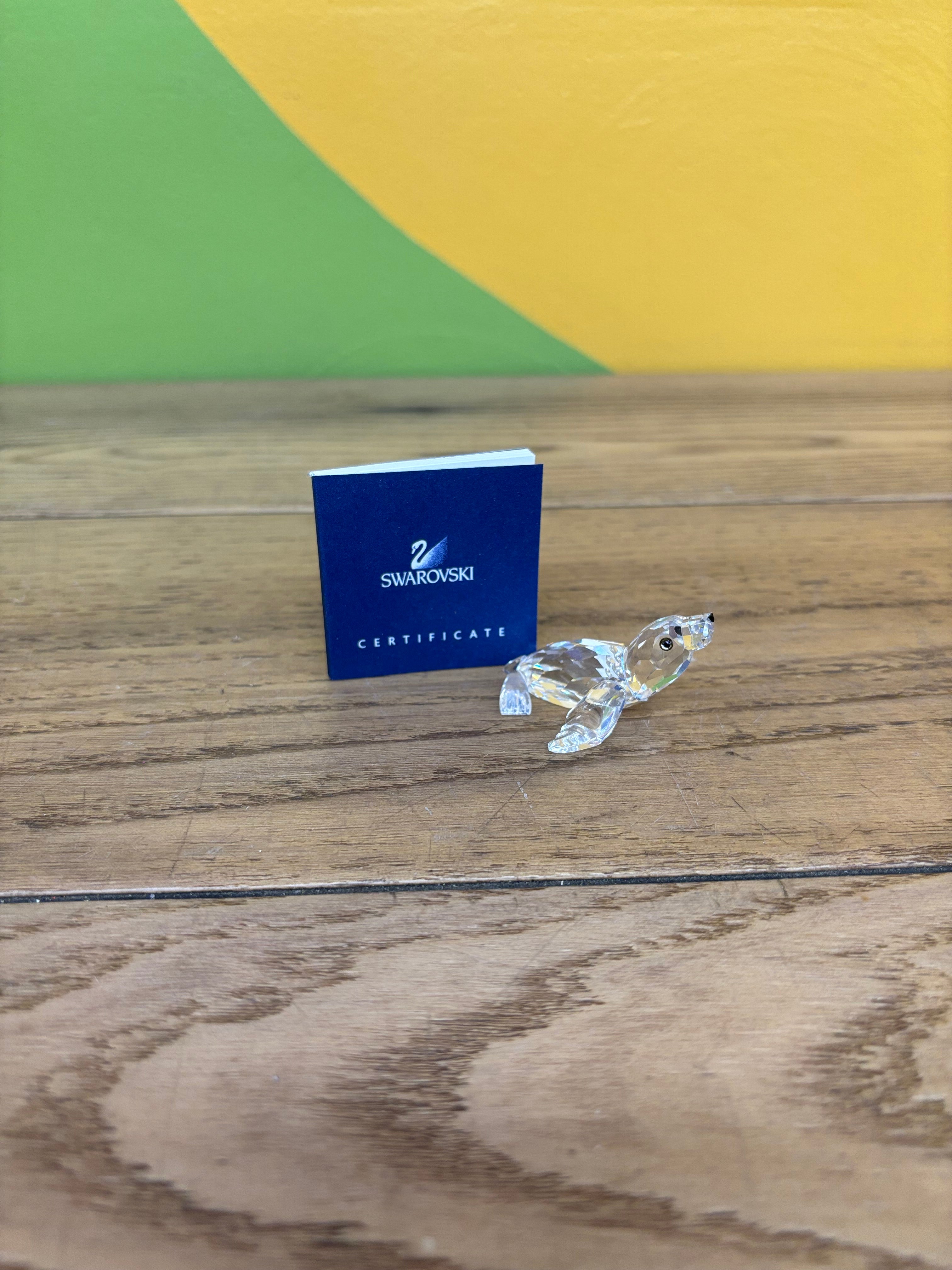 Swarovski Sea Lion Figurine
