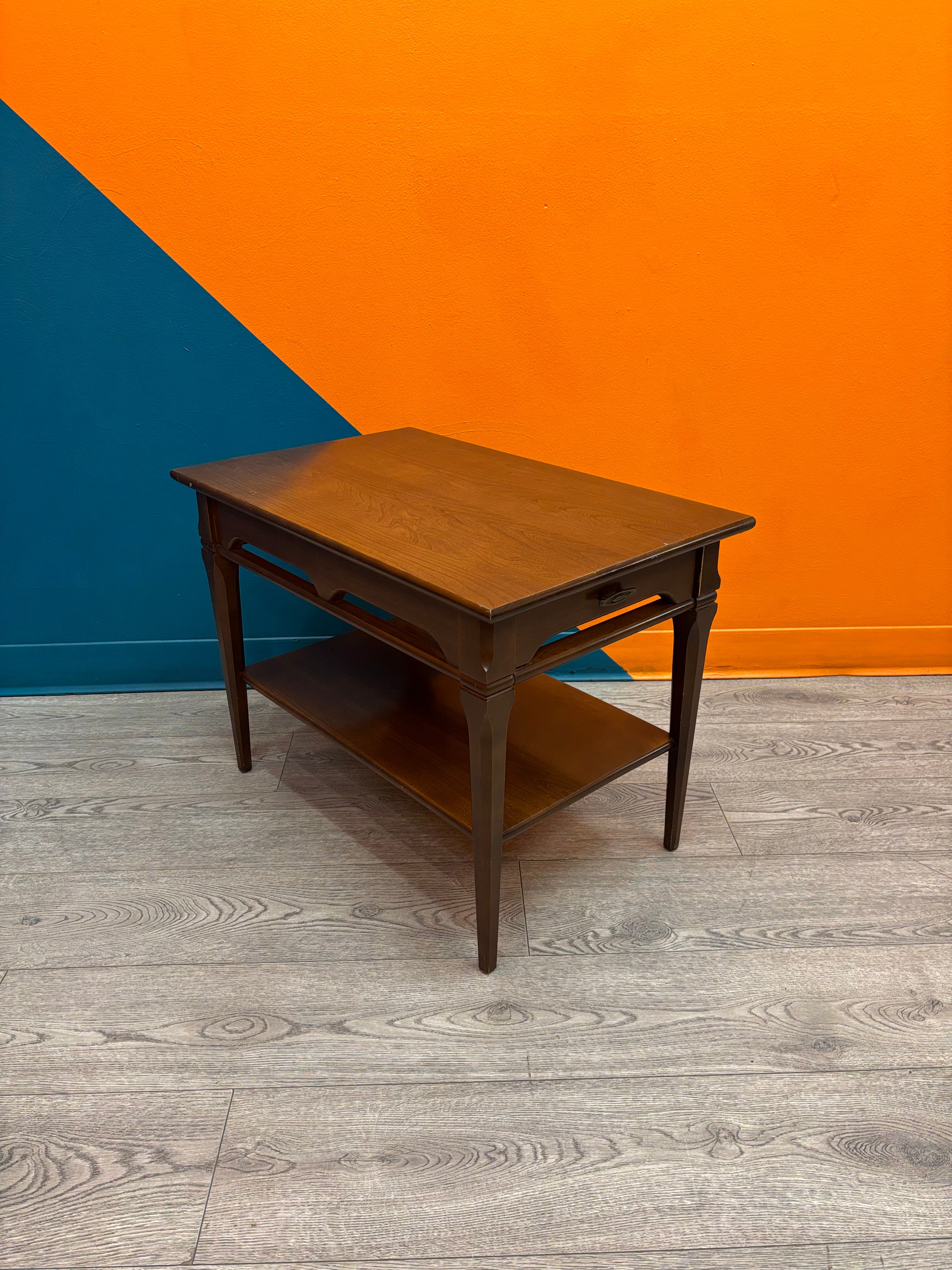 Wood Side Table