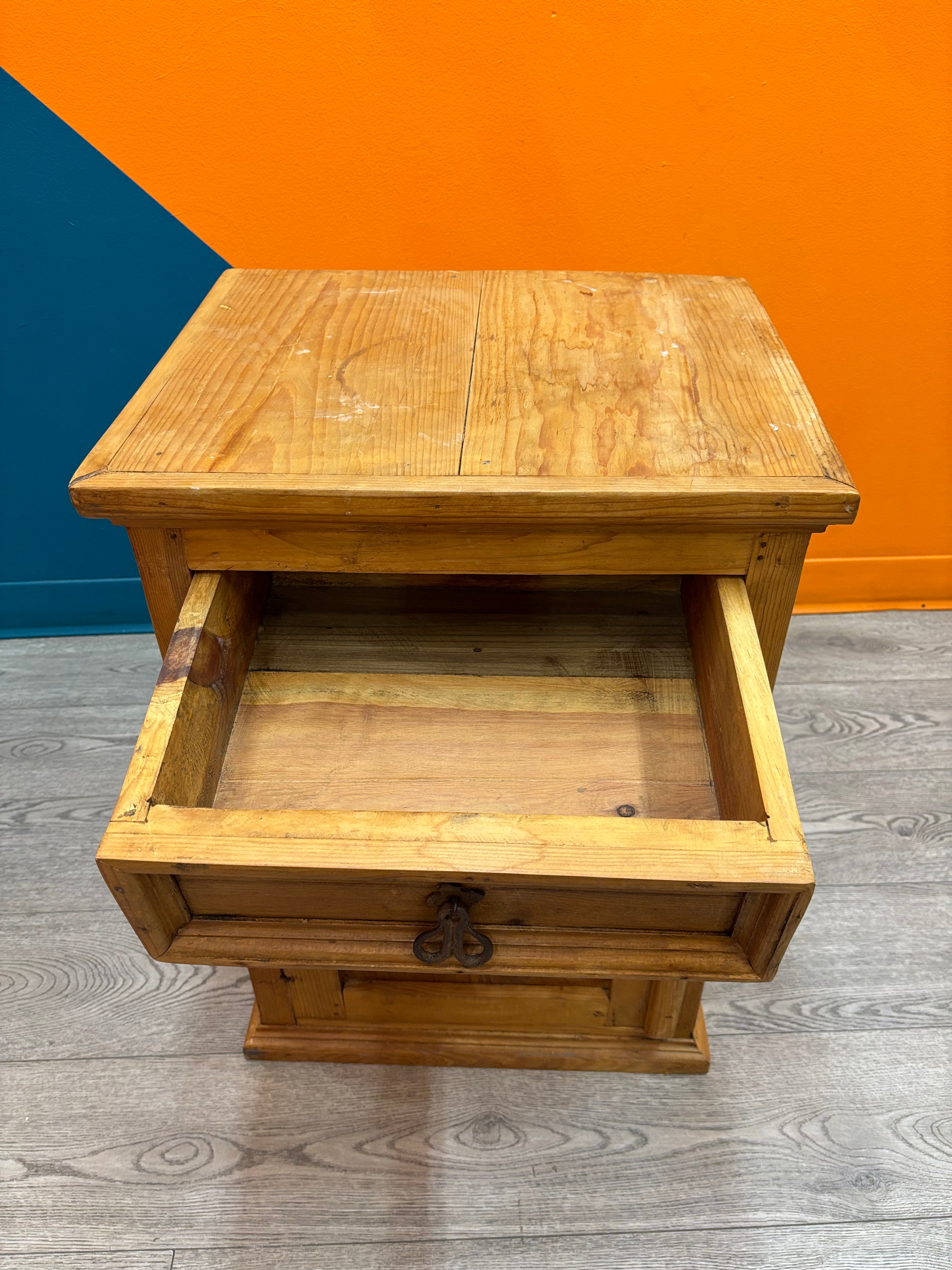 Solid Wood Nightstand #2