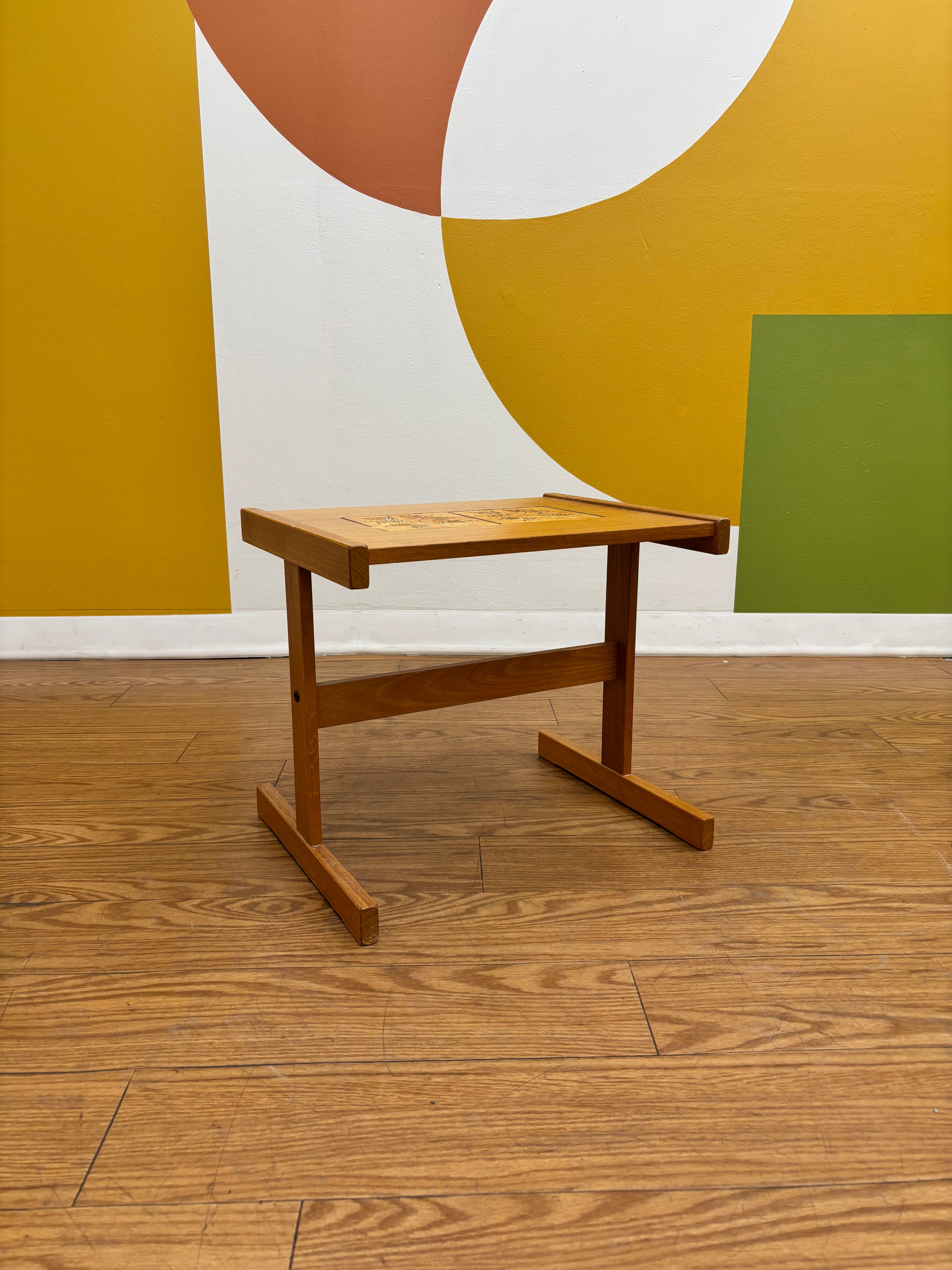 Wood Side Table
