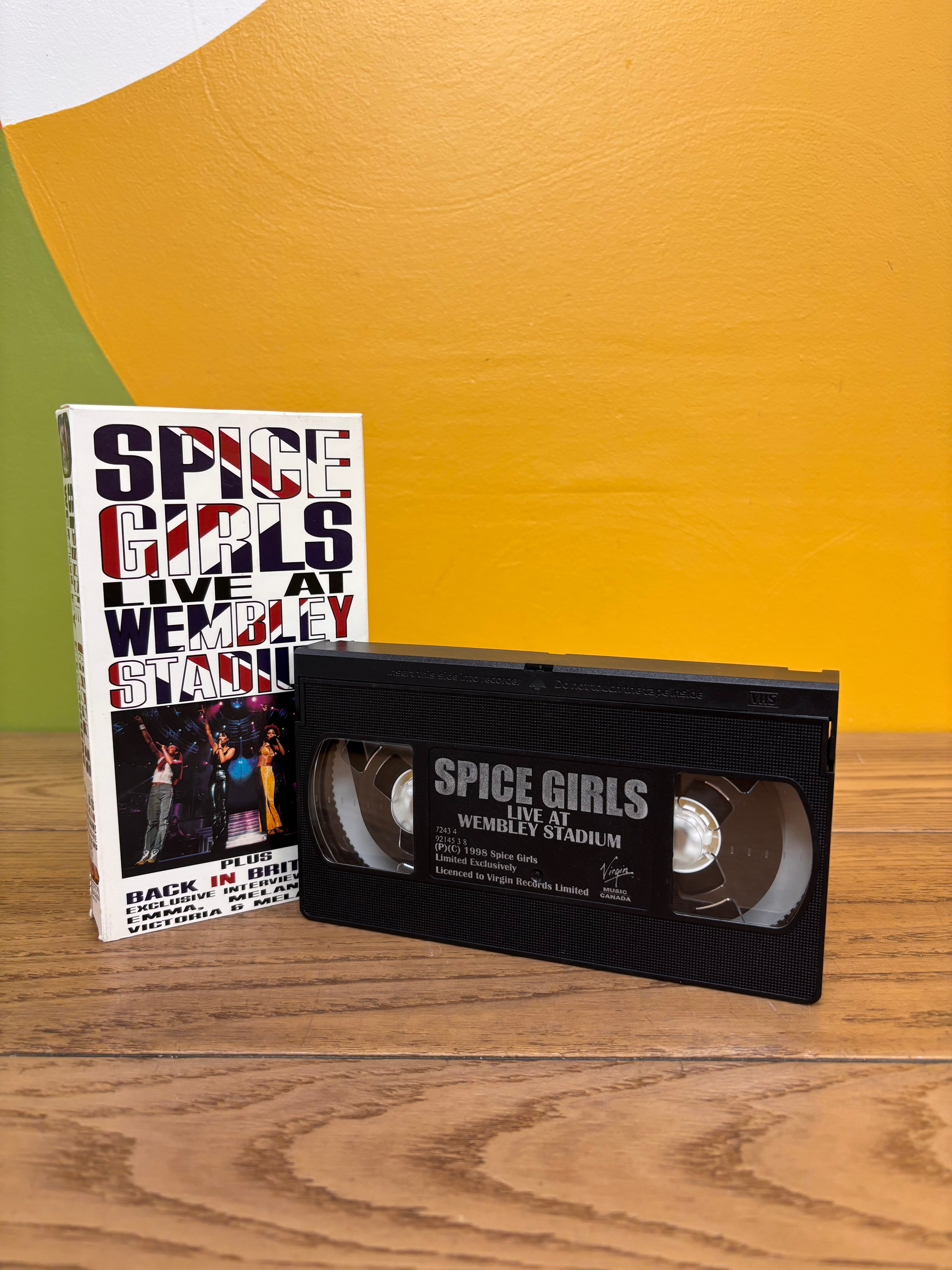 Spice Girls Live at Wembley Stadium VHS