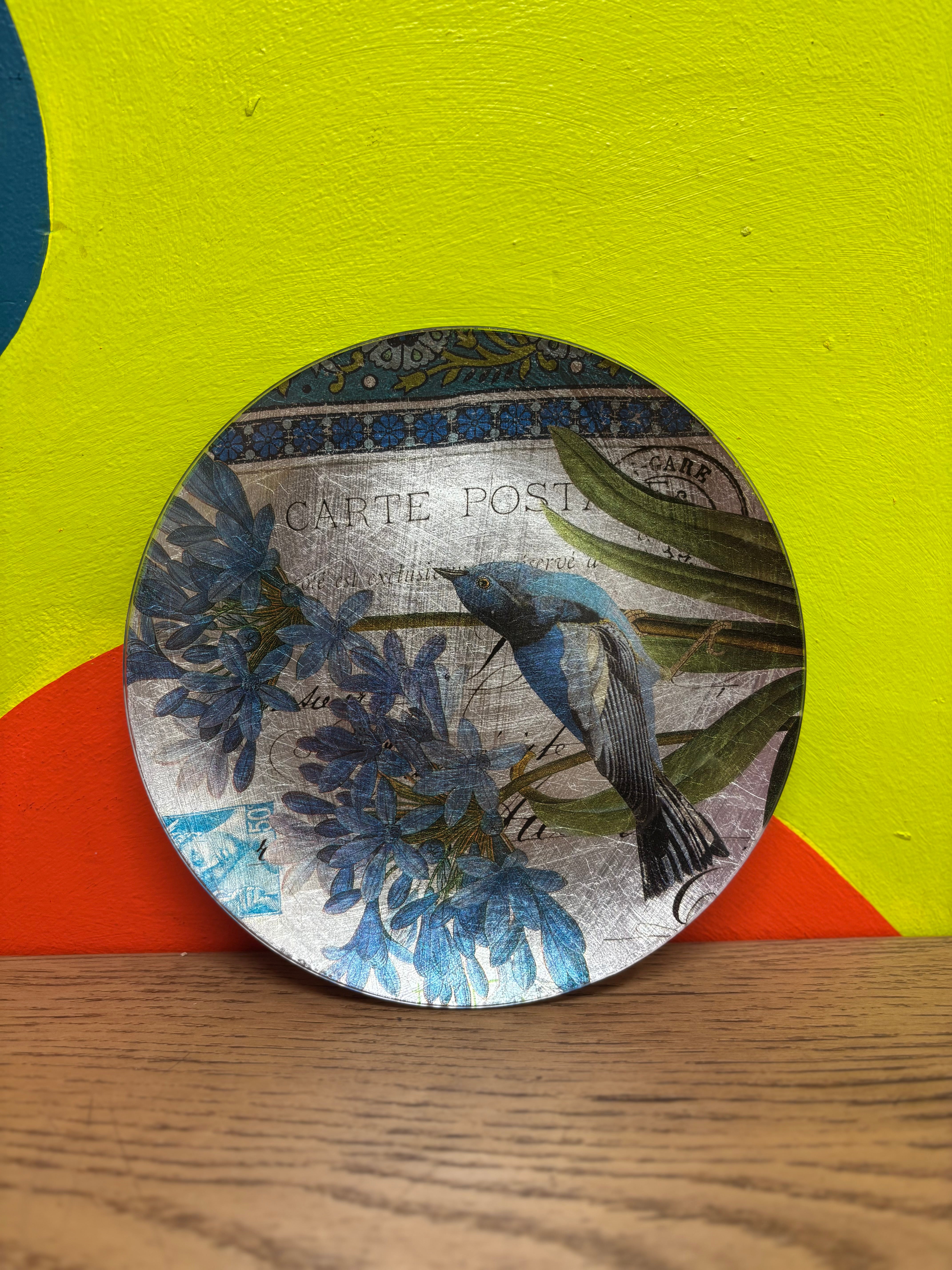 Glass Decorative Plates (2)