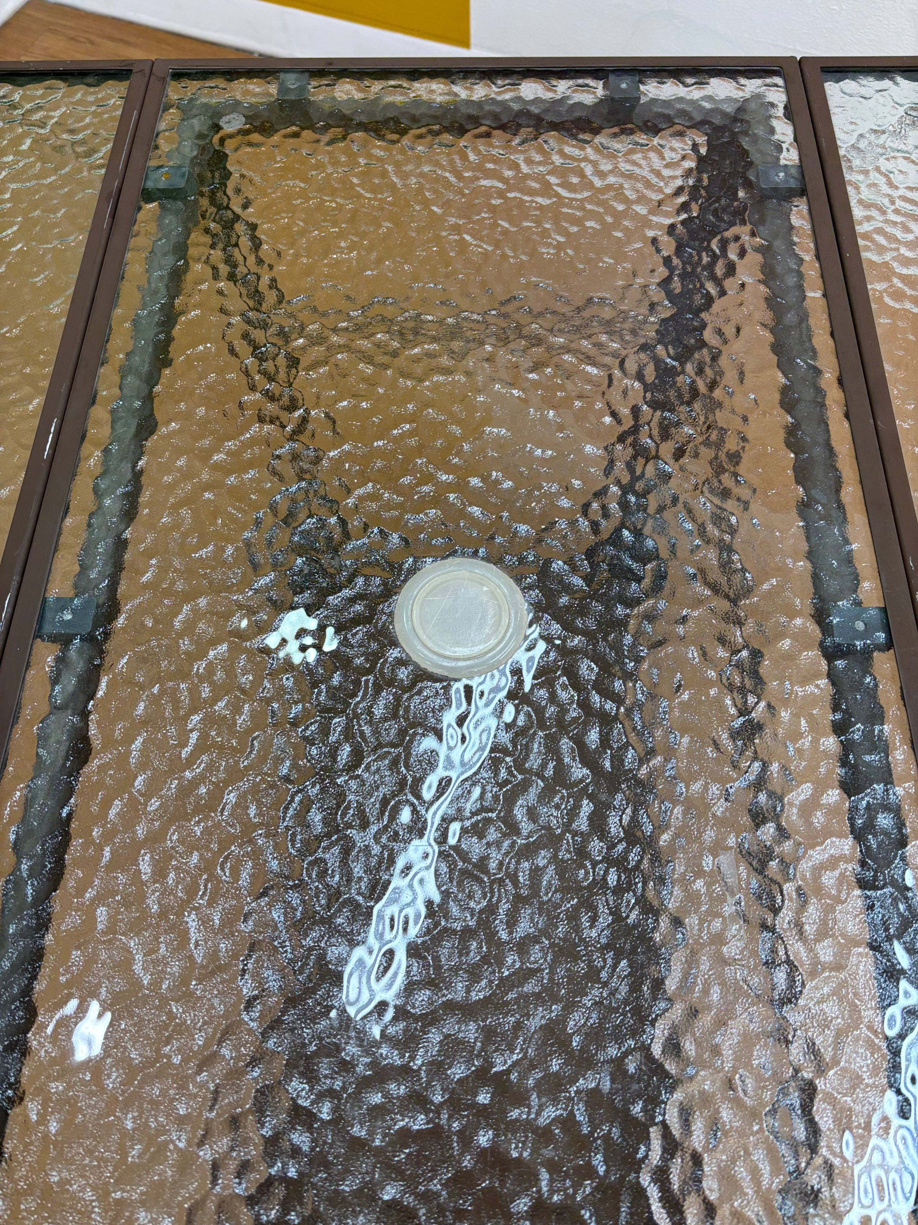 Rolling Glass Cart