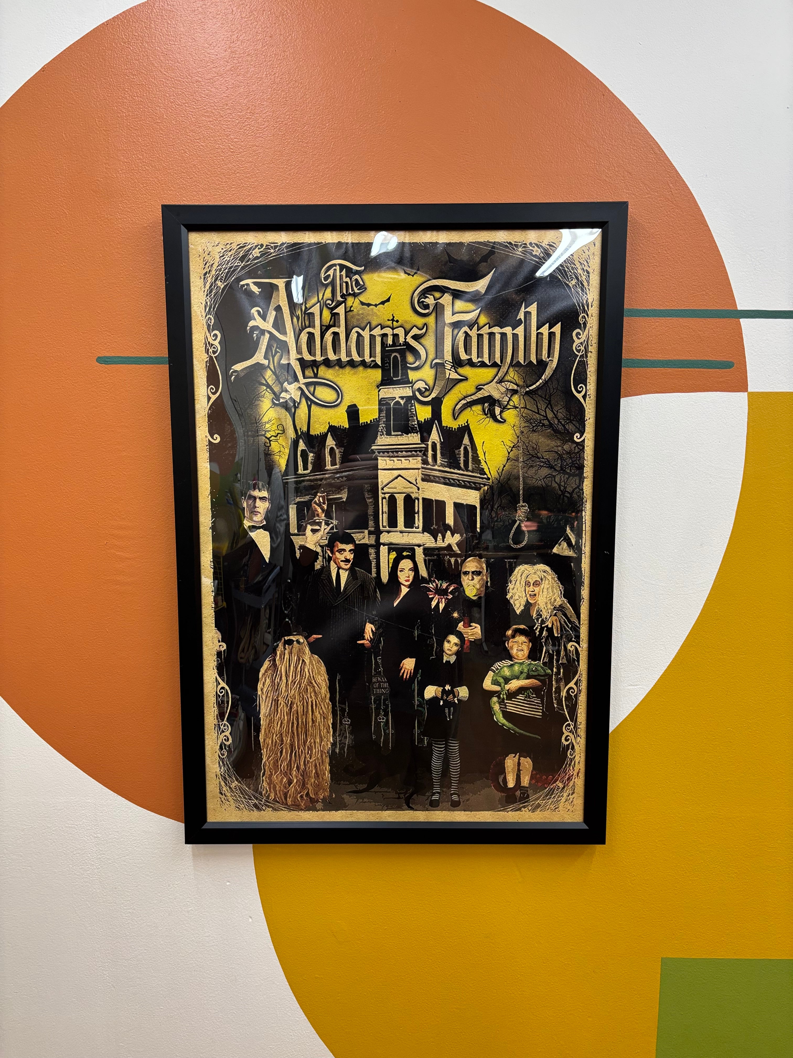 Adams Family Framed Poster