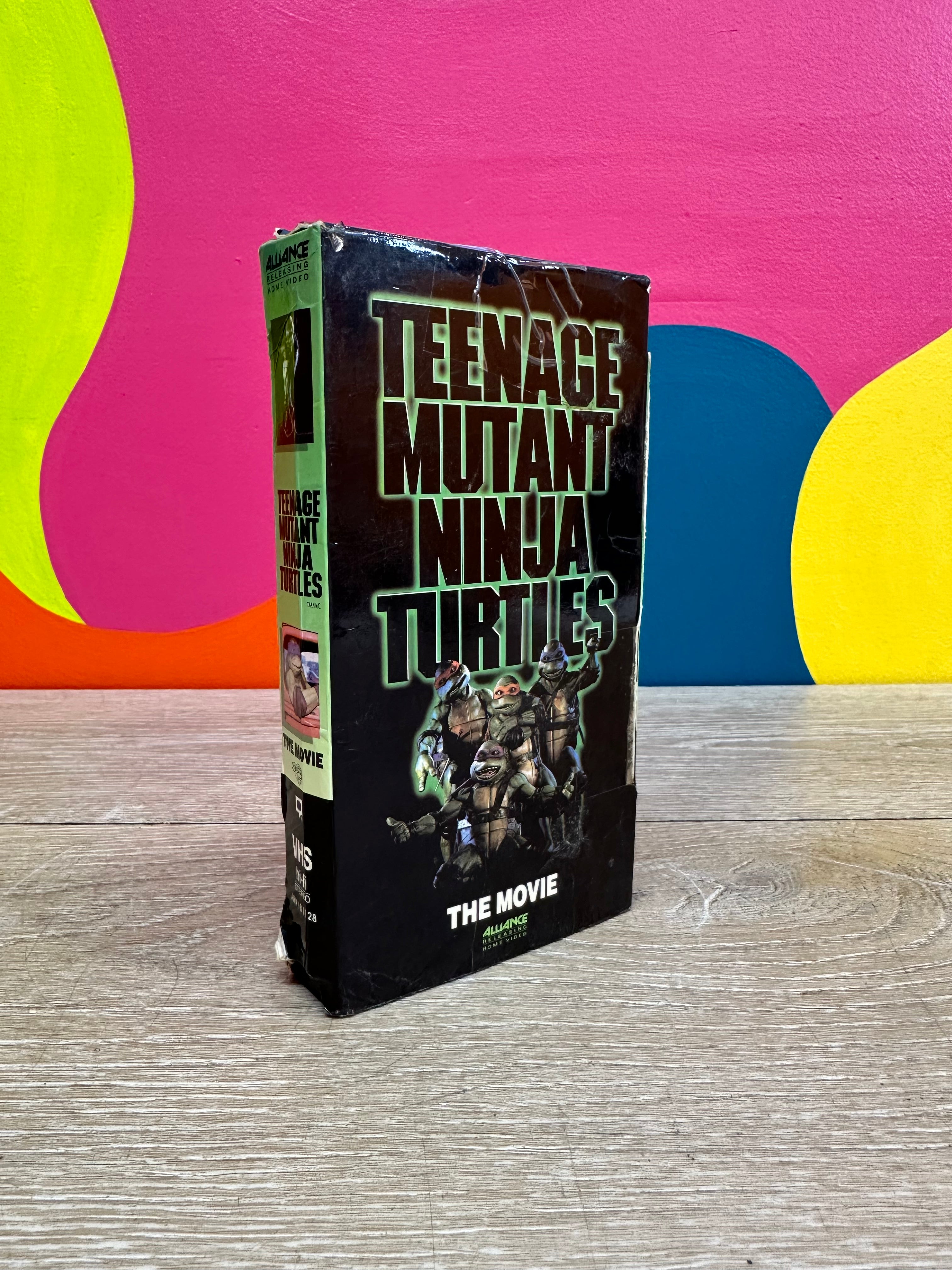 Teenage Mutant Ninja Turtles "The Movie" VHS