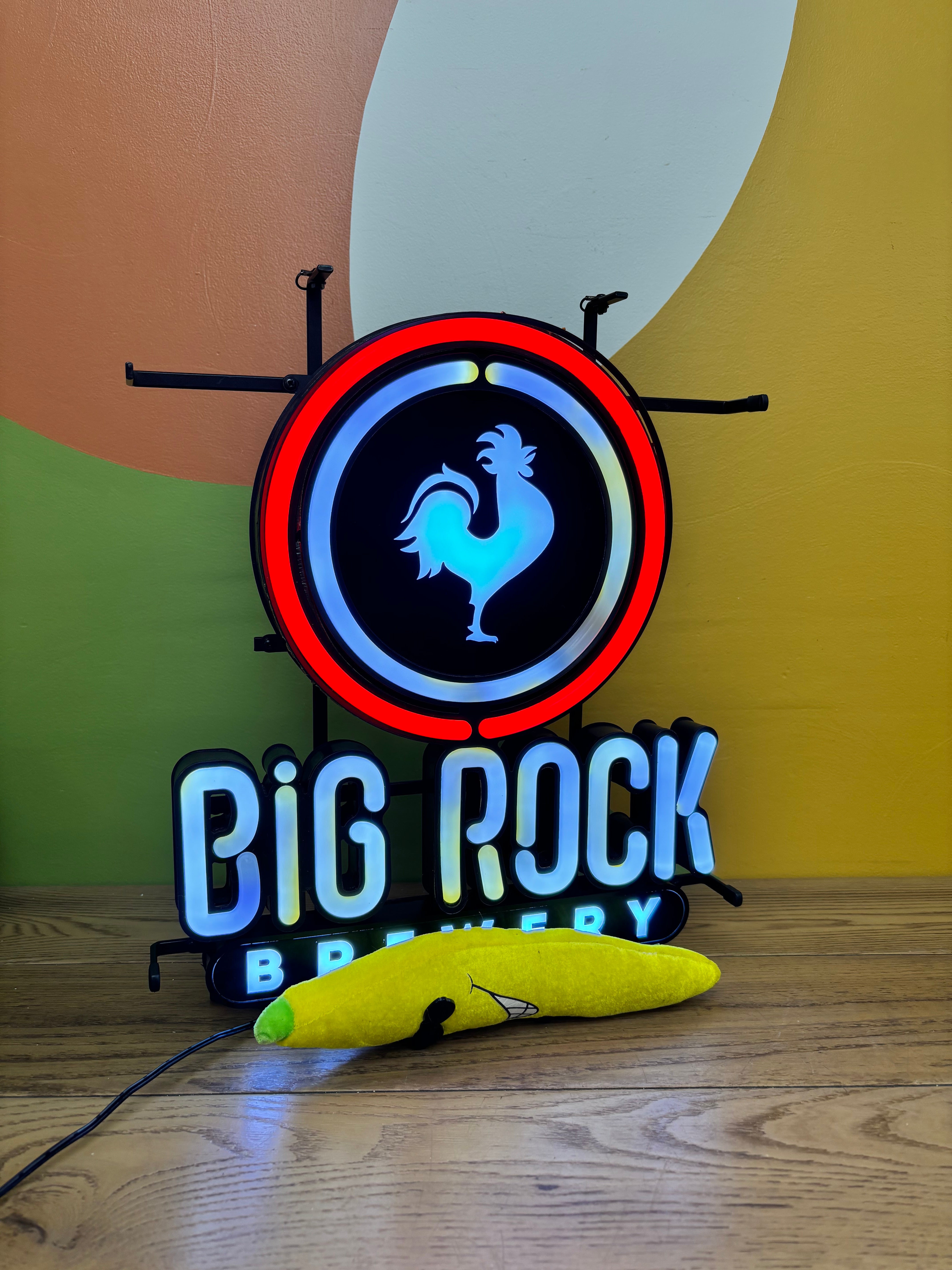 Big Rock Brewery Illuminated Wall Display