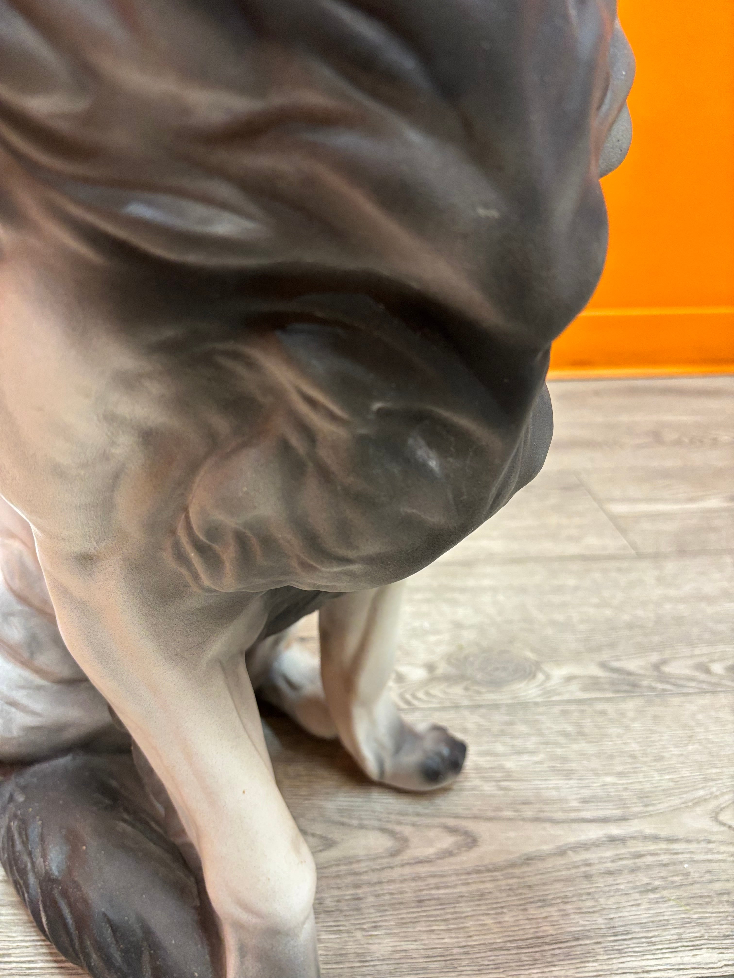 Ceramic Dog Statue