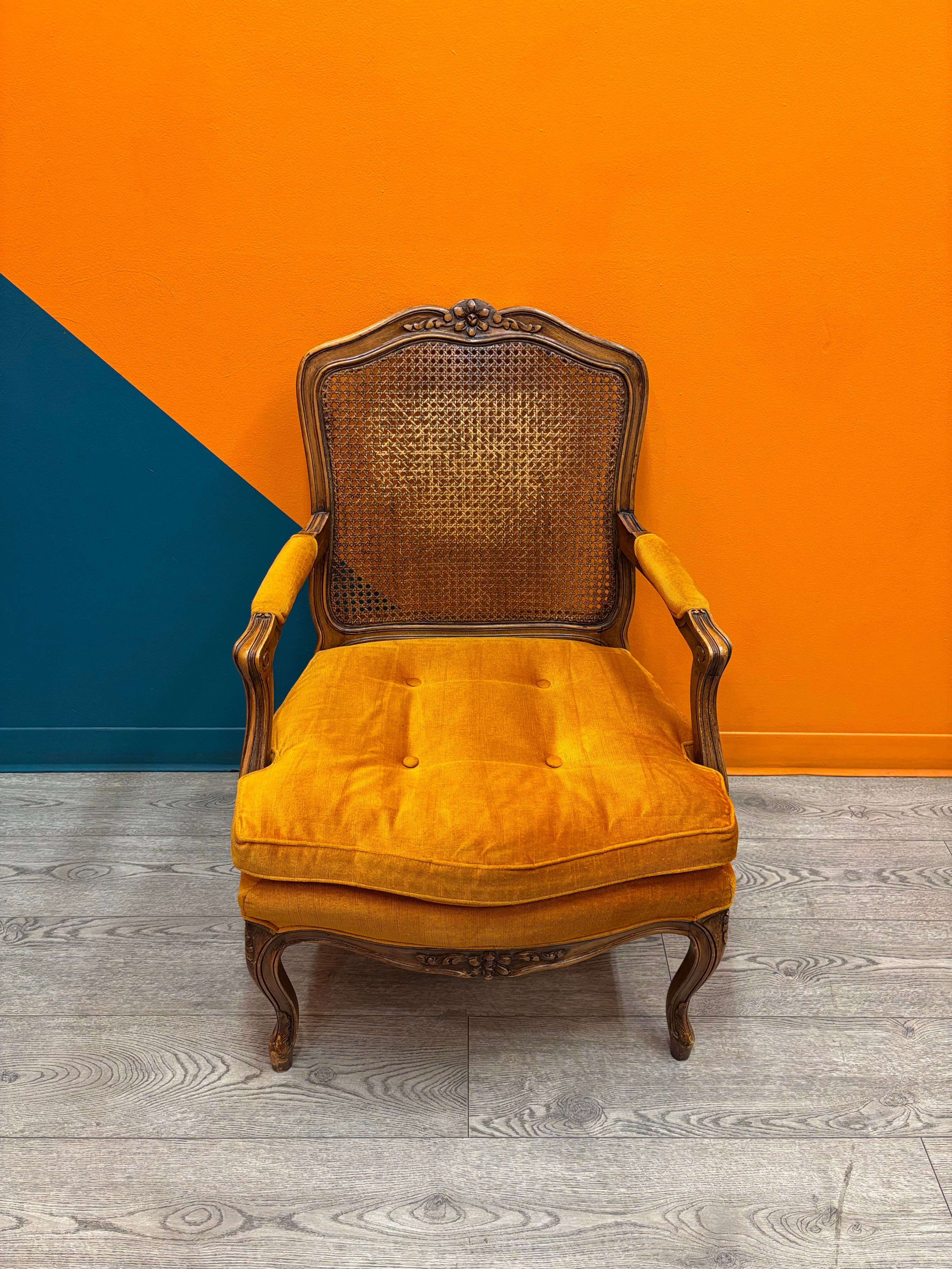 Orange Armchair