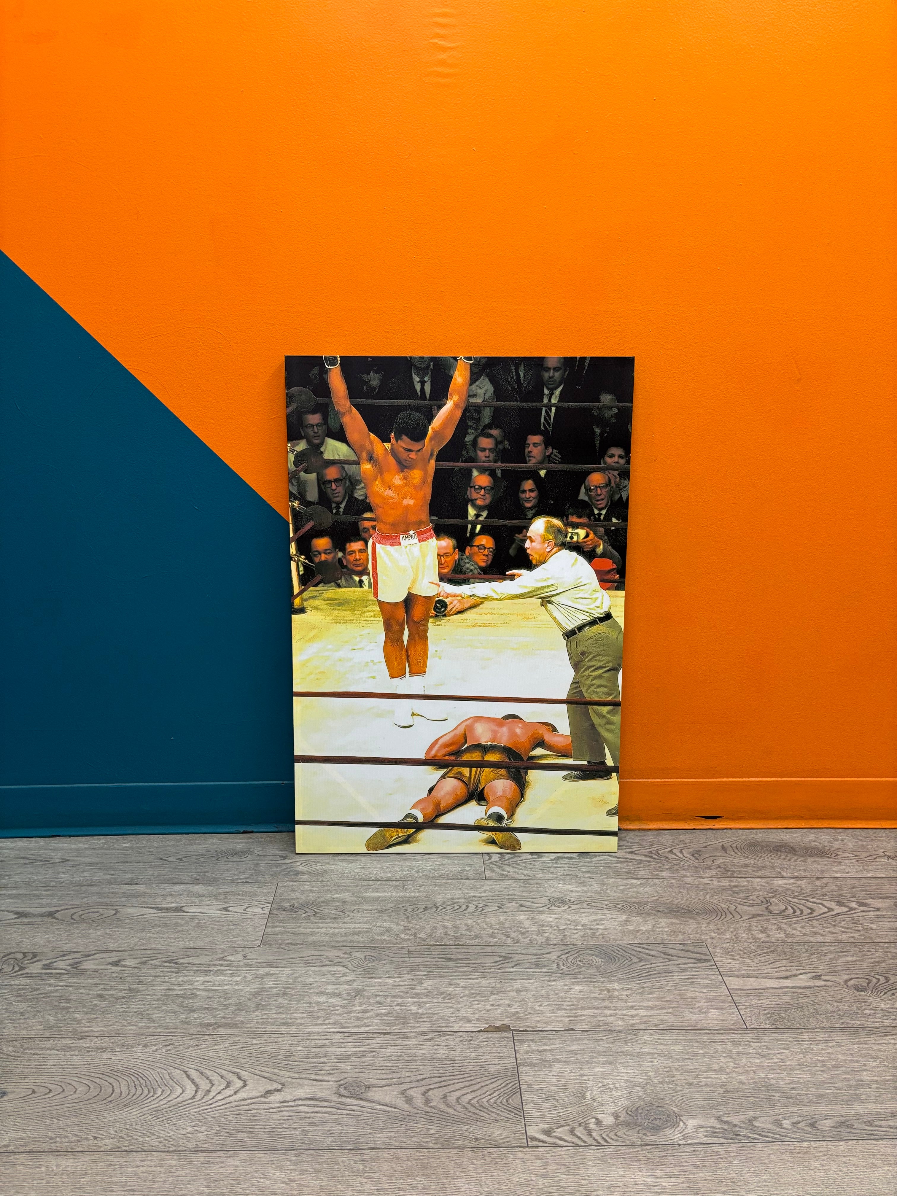 Muhammad Ali Print on Canvas