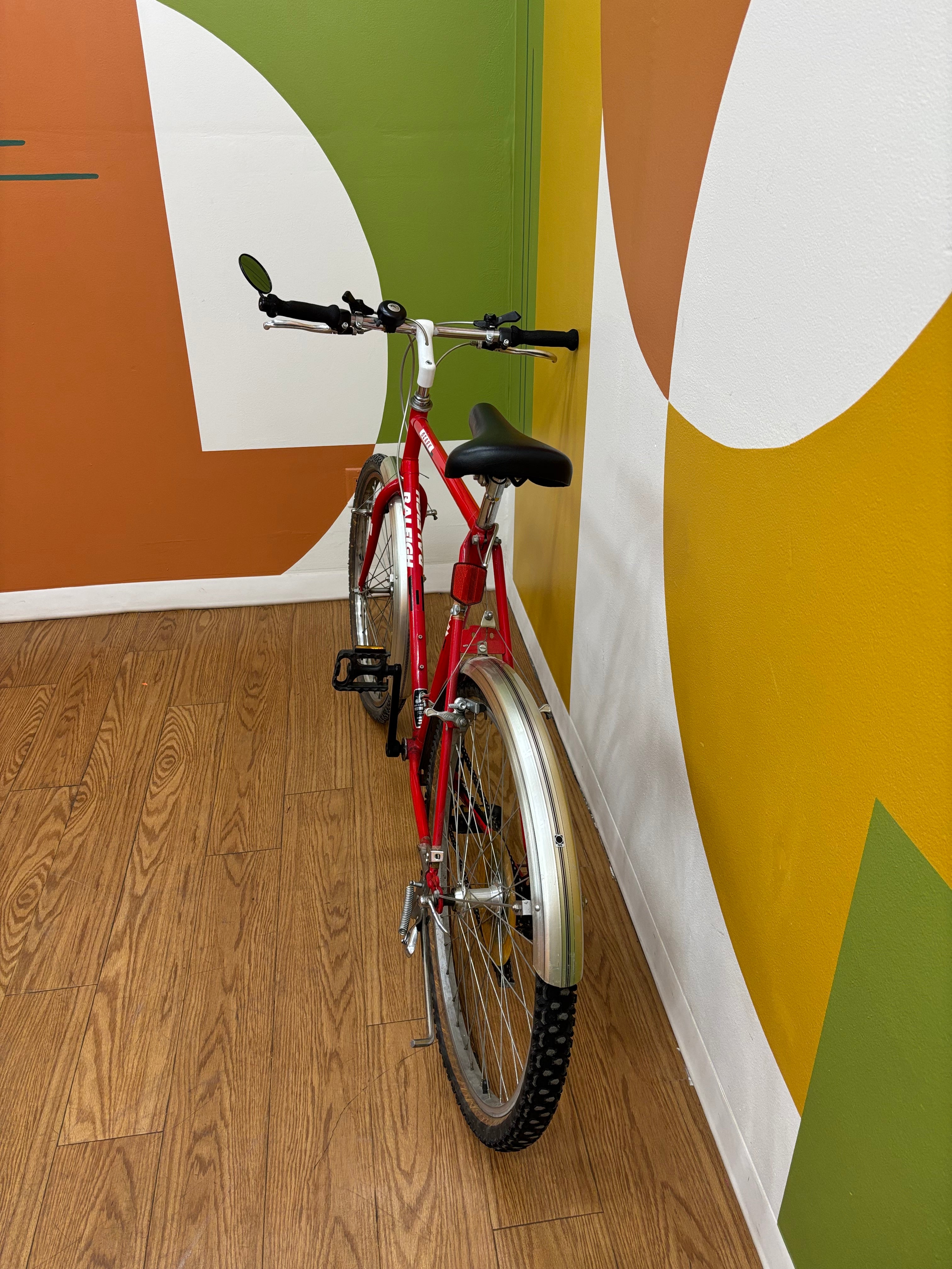 Red Raleigh Ozark Bicycle