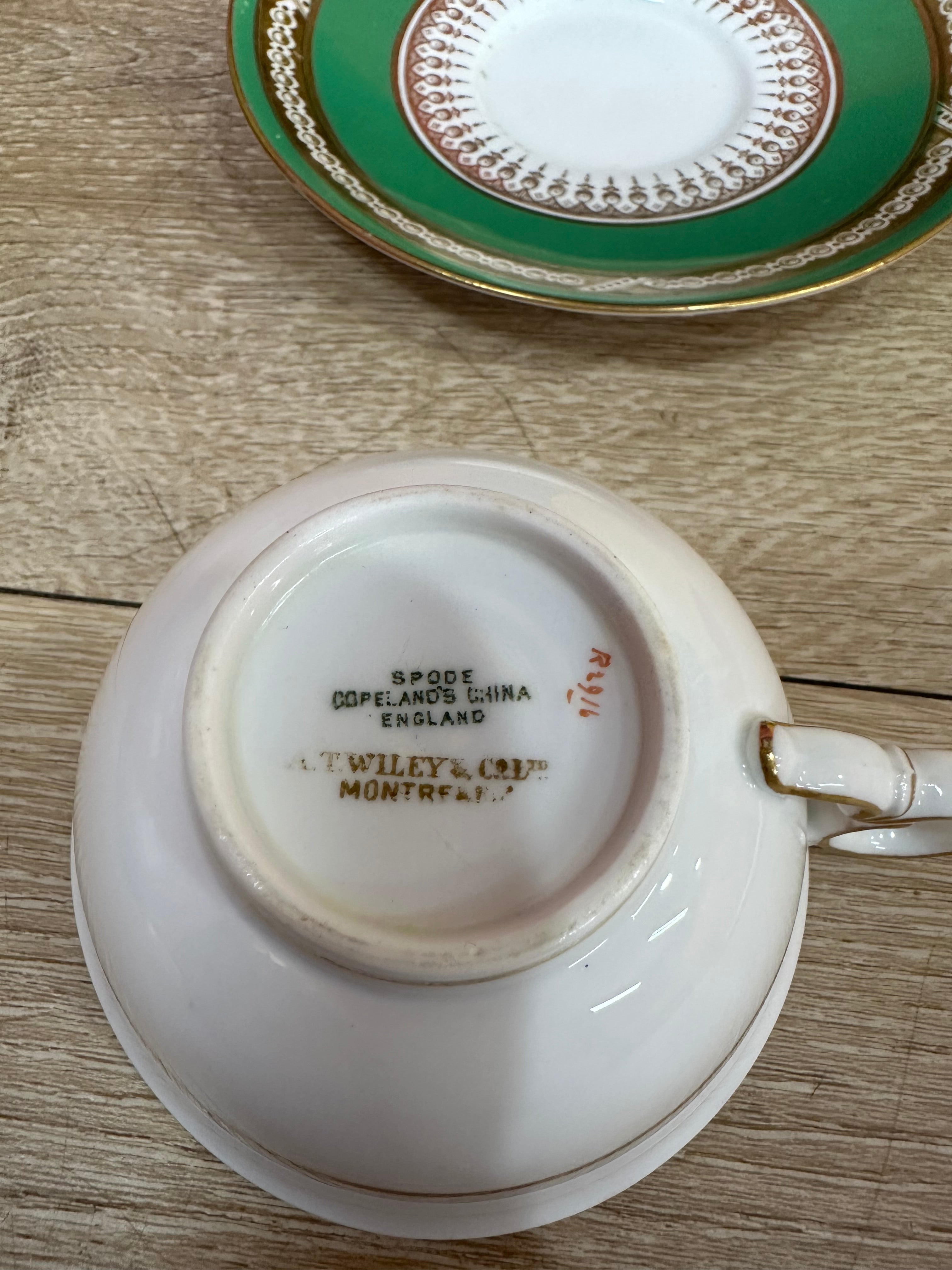 Spode Copeland's China Teacup & Matching Saucer