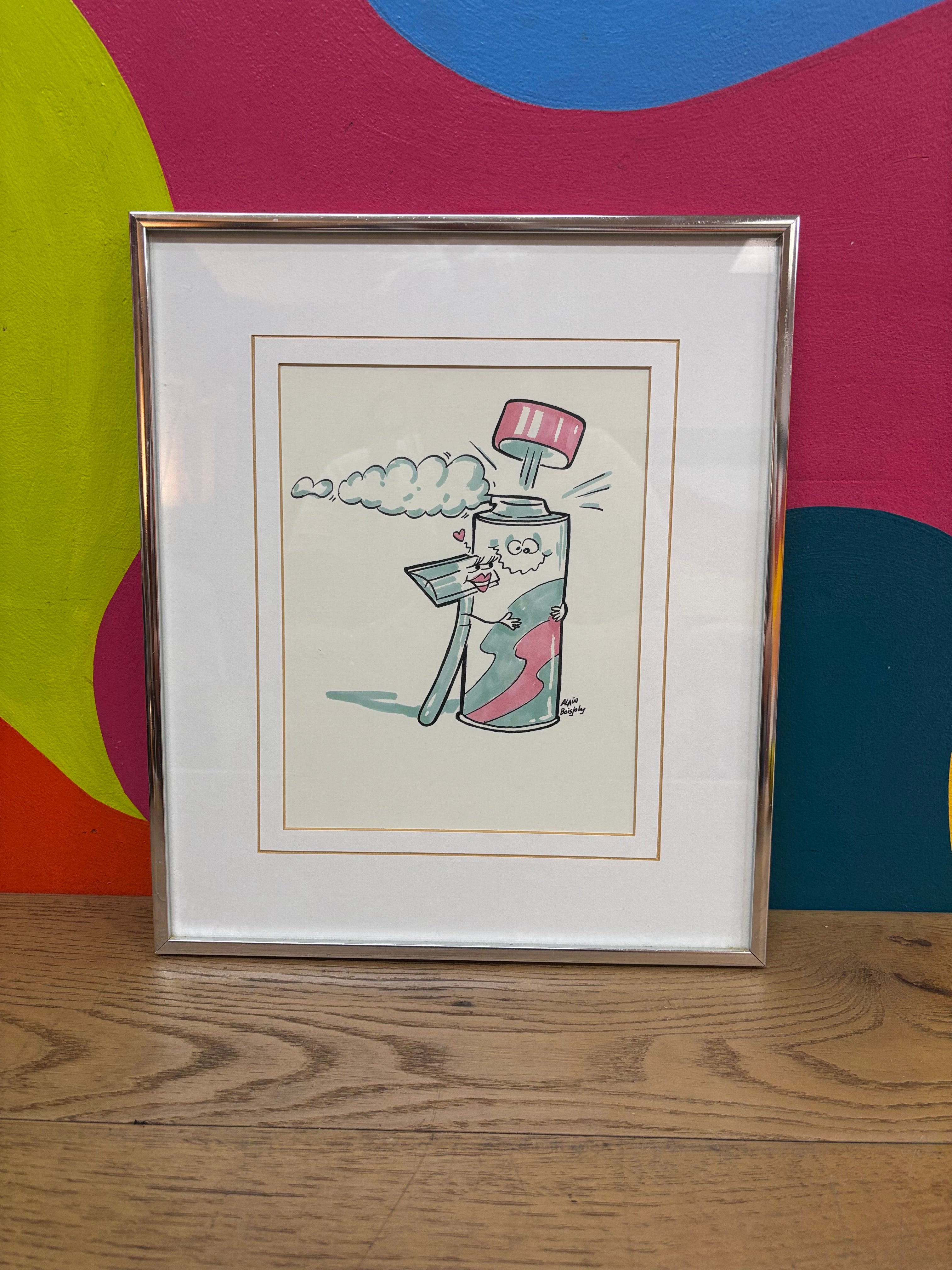Shaving Print by Alain Boisjoly