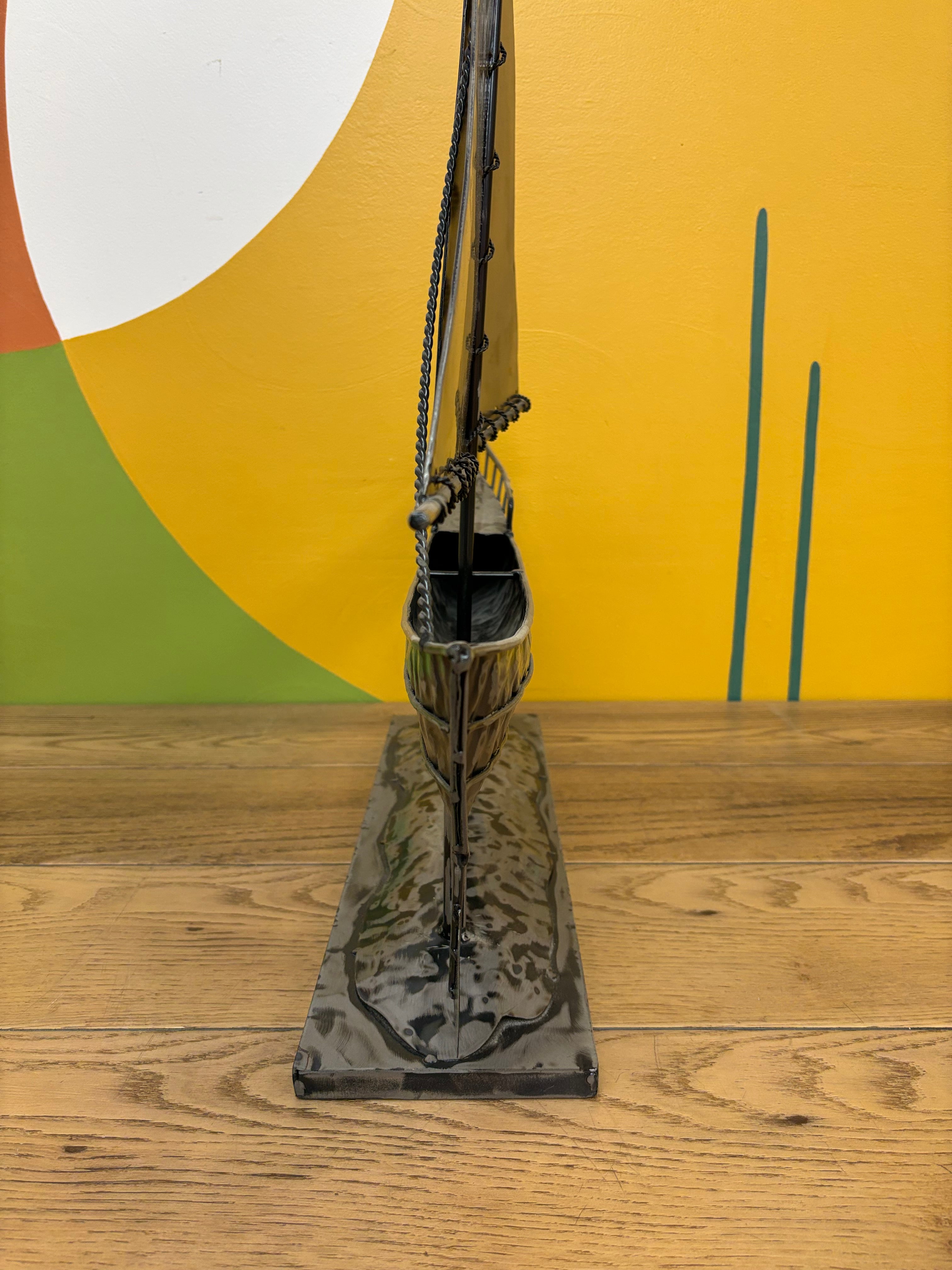 Metal Sailboat