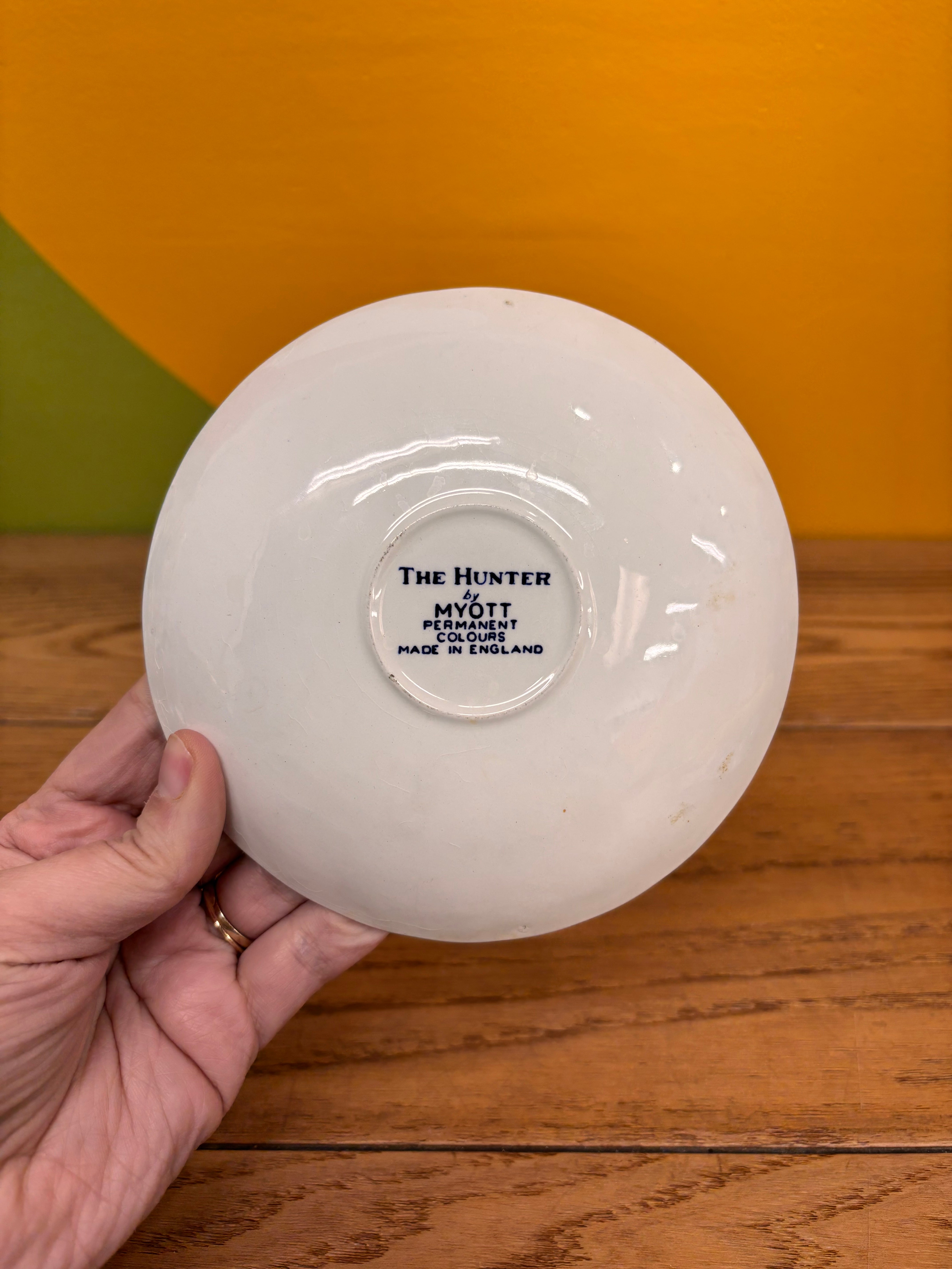 Blue and White Saucer (2)