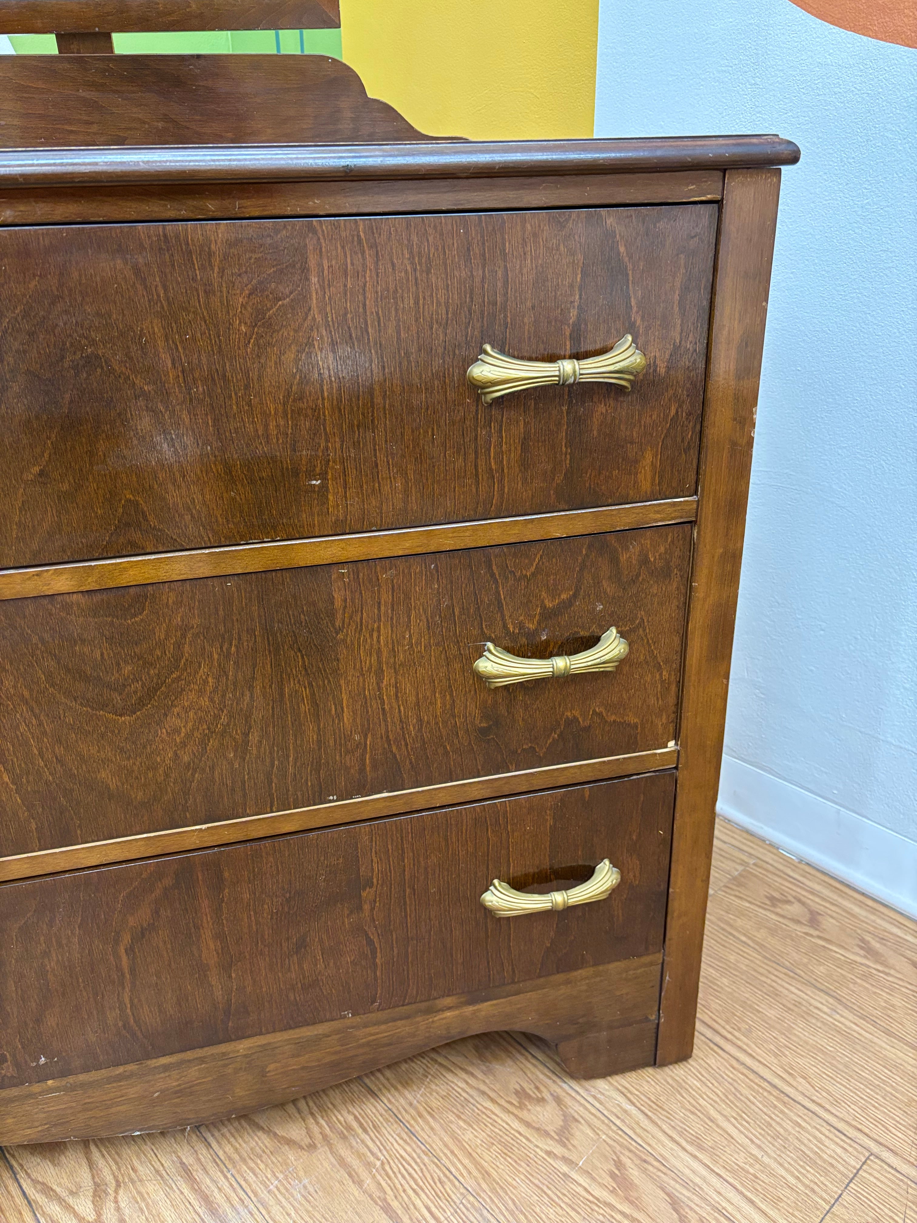 Wood Dresser Vanity